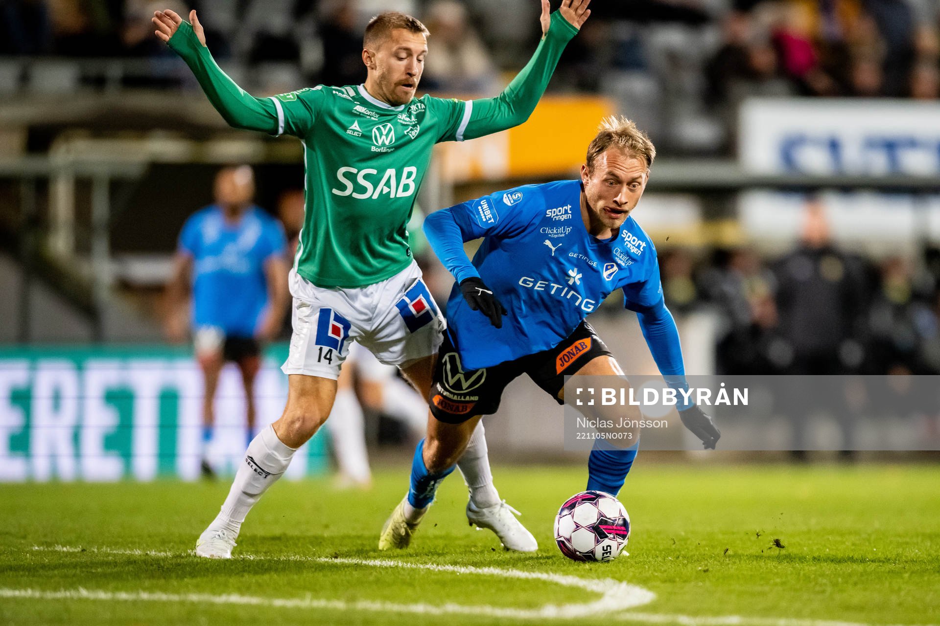 Brages <ik14 och Halmstads Villiam Dahlström