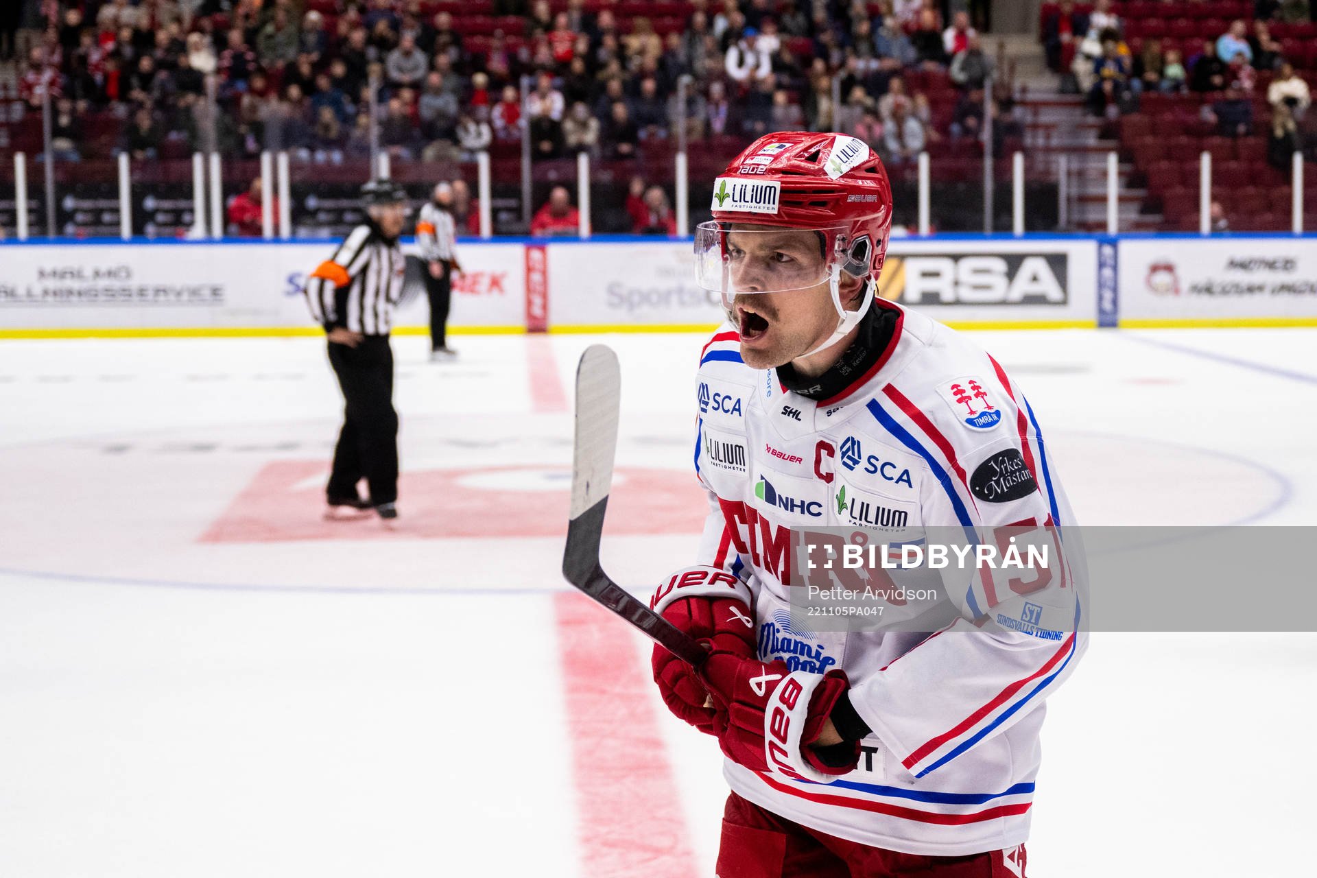 Timrås Anton Lander jublar