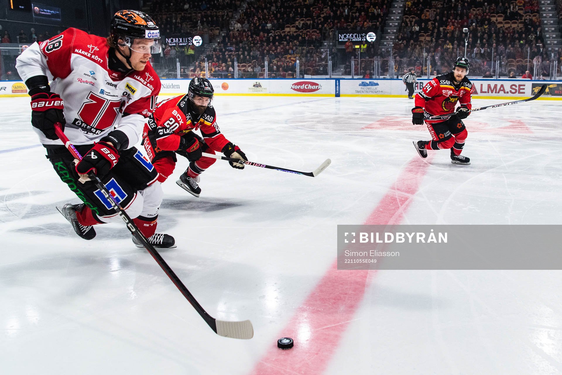 Örebros Rodrigo Abols, Luleås Jack Connolly och Brendan