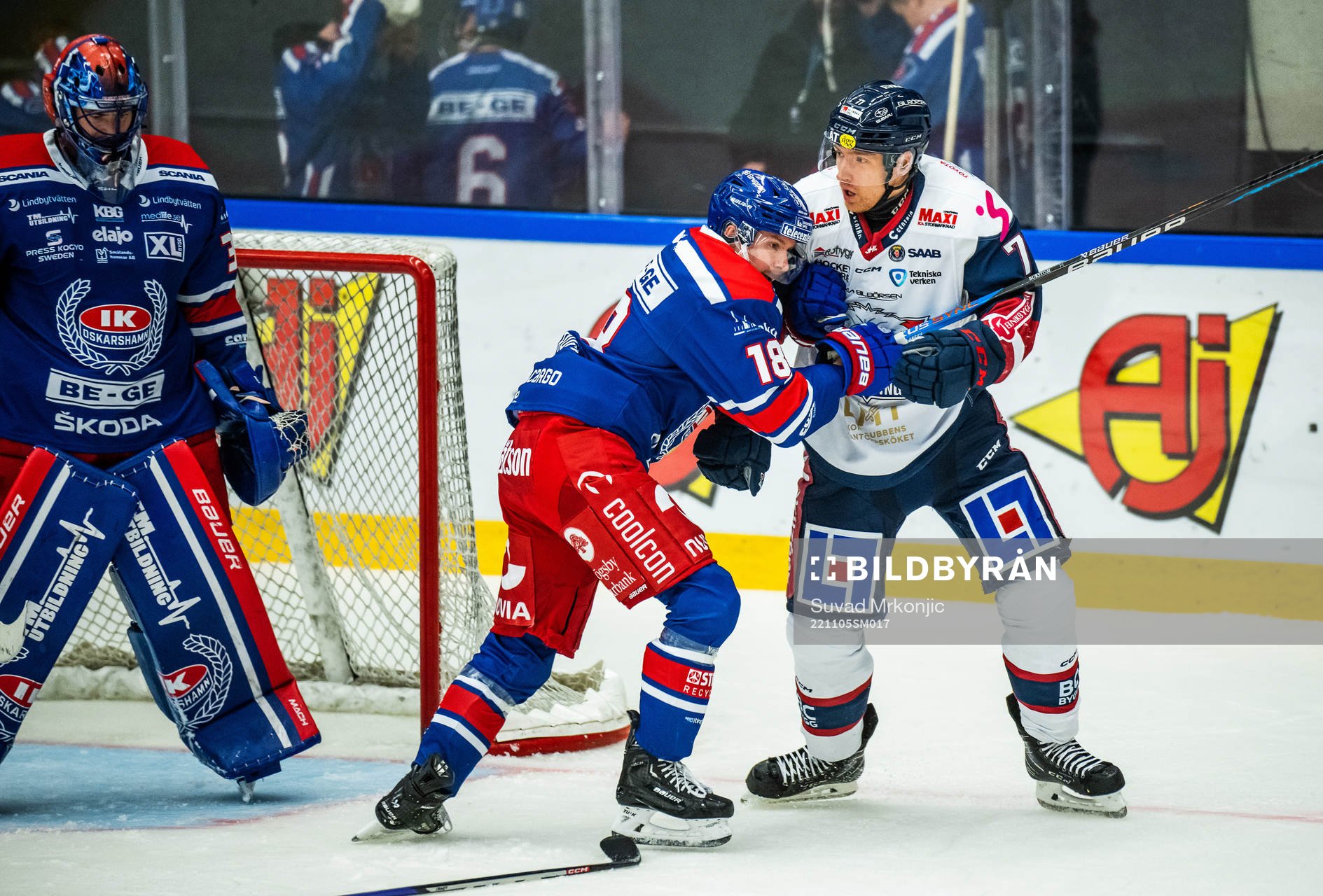 Oskarshamns Niclas Burström och Linköpings Markus