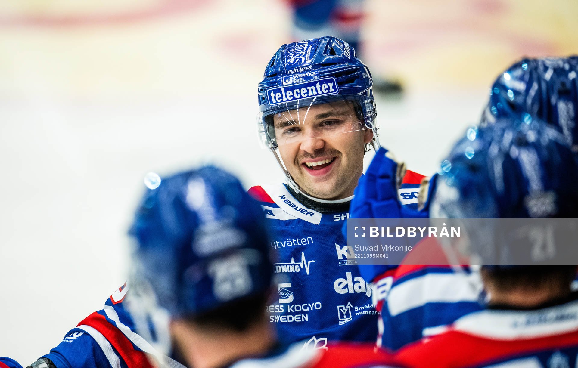 Oskarshamns David Quenneville jublar
