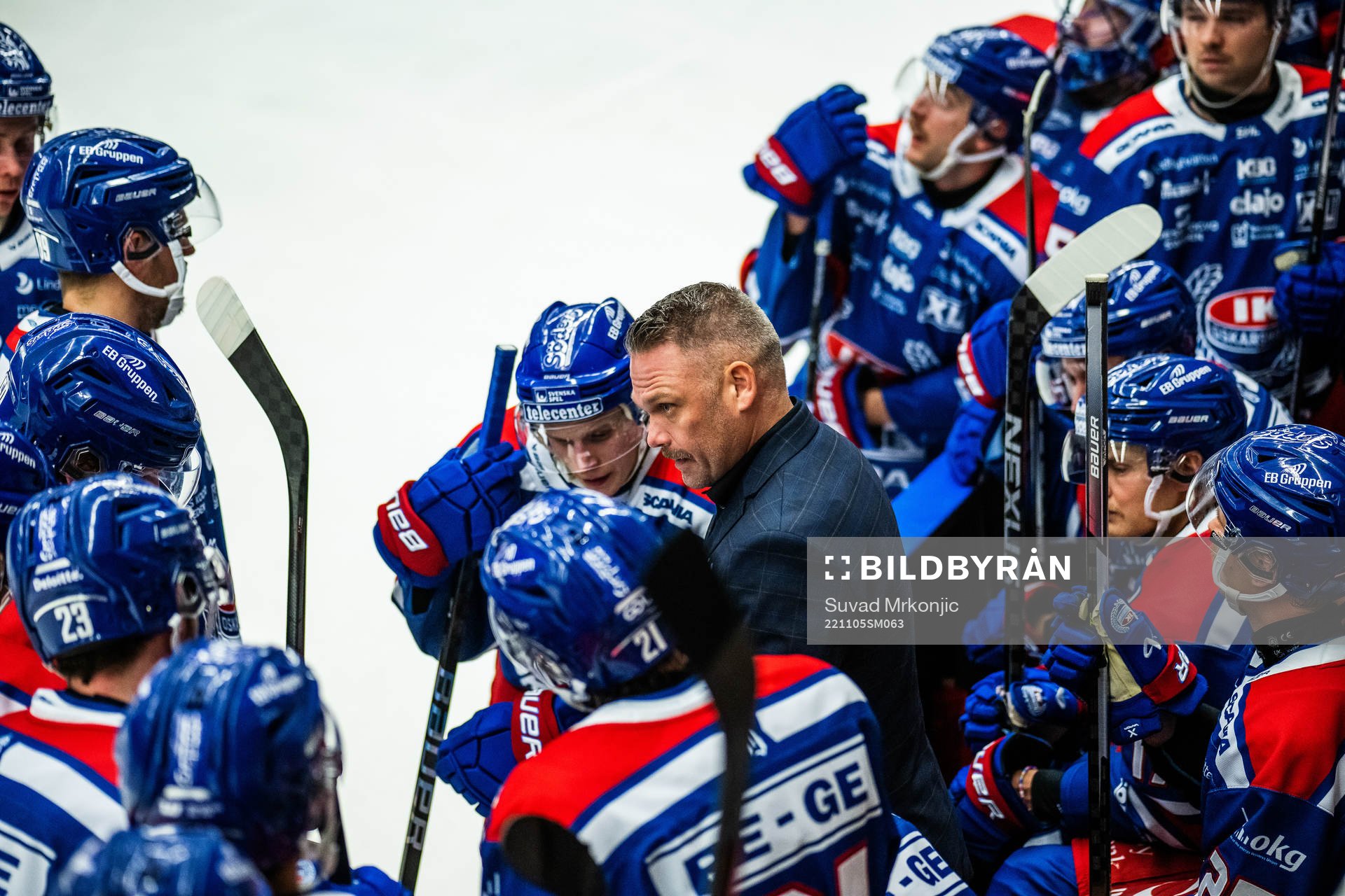Oskarshamns assisterande tränare Mikael Sandberg