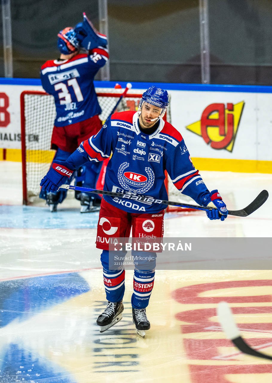 Oskarshamns Ahti Oksanen deppar