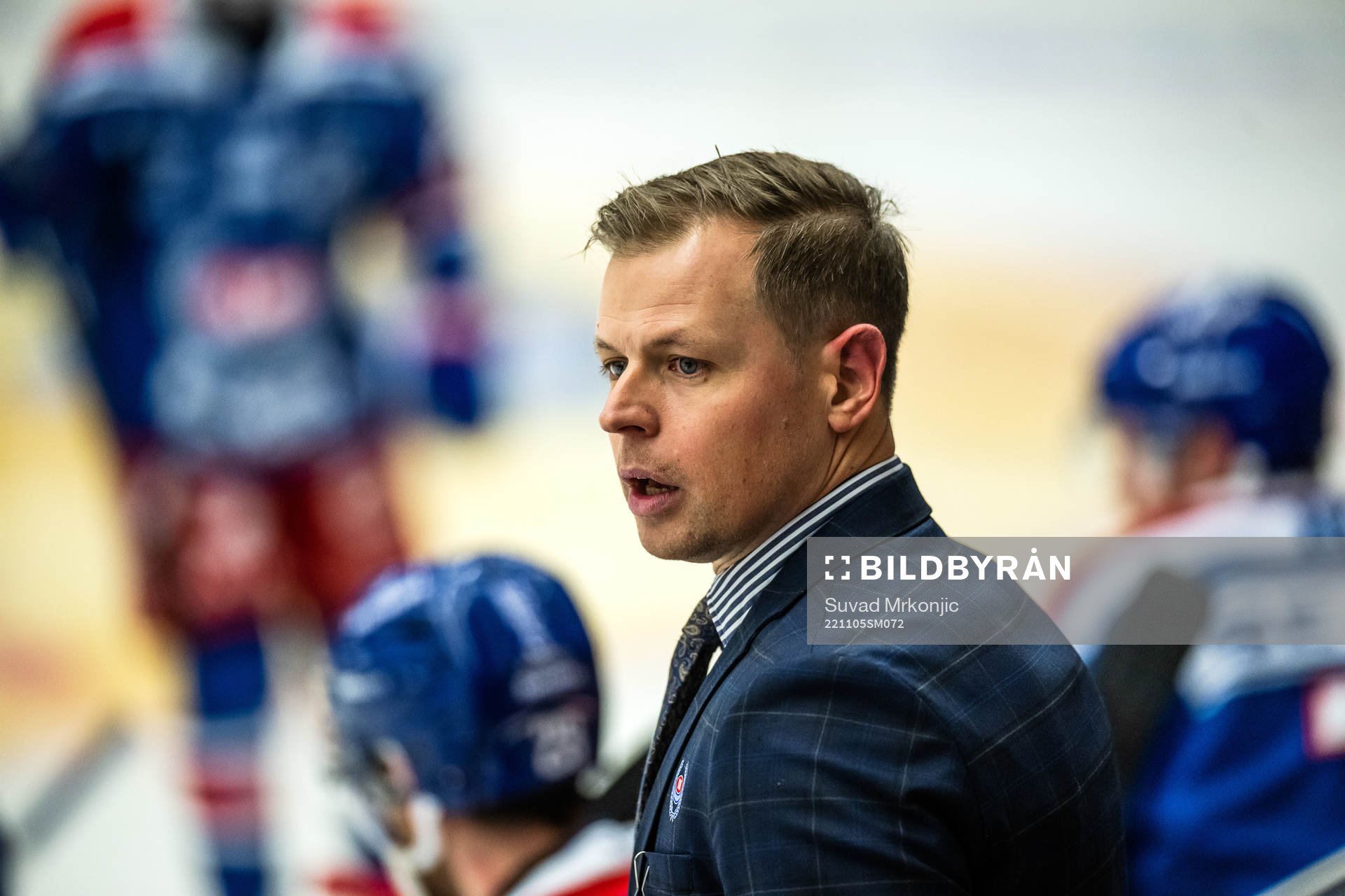 Oskarshamns tränare Martin Filander