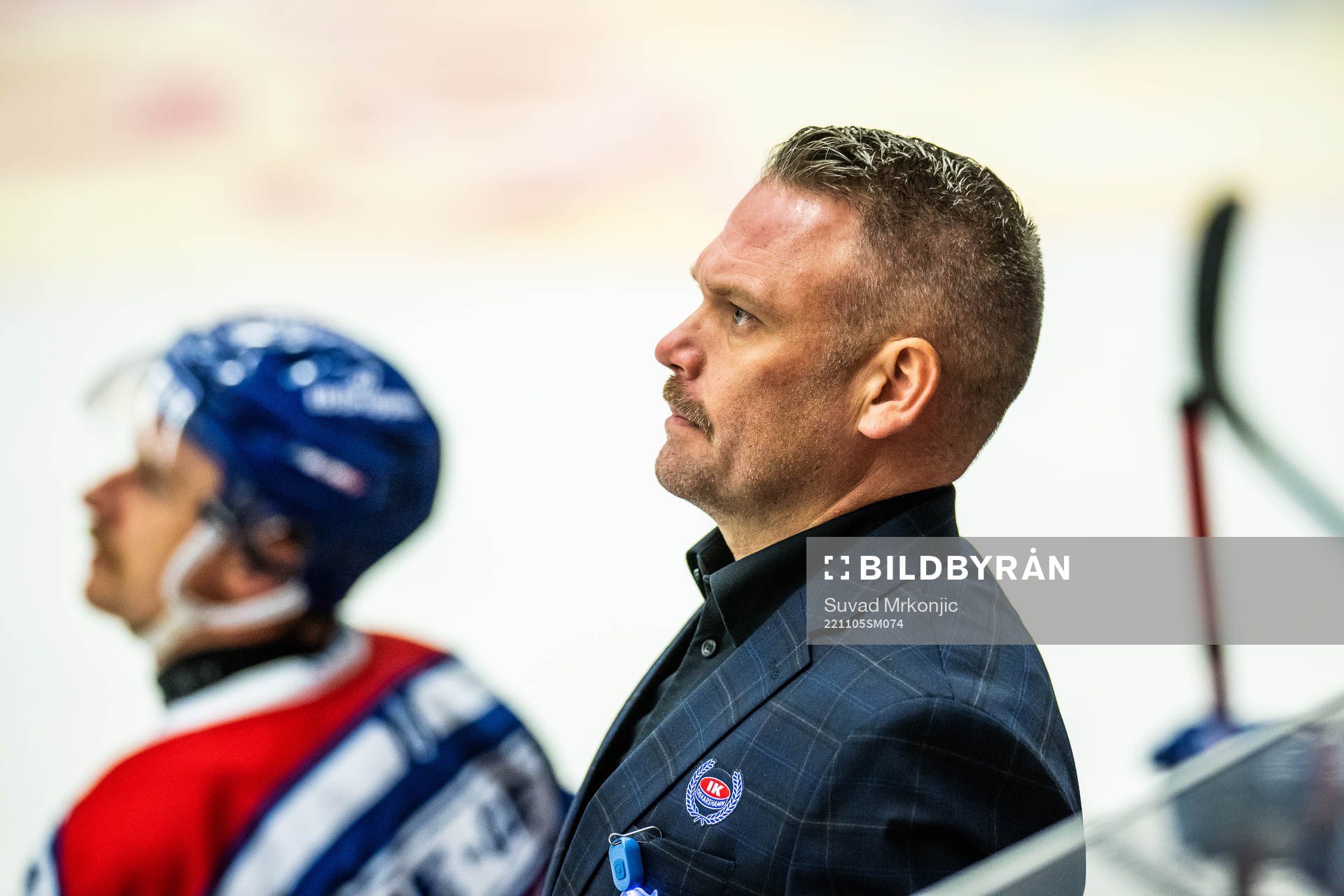 Oskarshamns assisterande tränare Mikael Sandberg