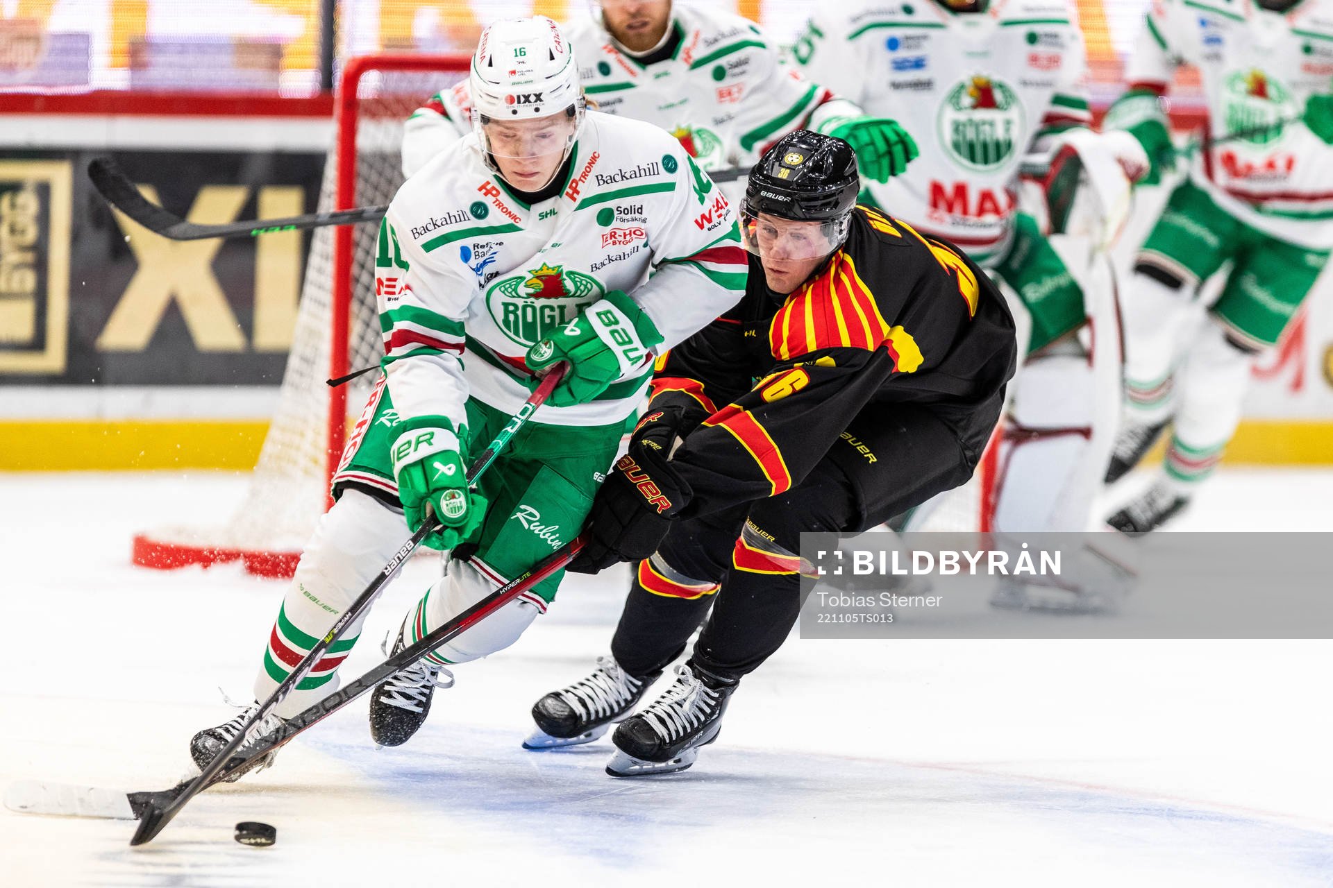 Rögles Theodor Niederbach och Brynäs Linus Ölund