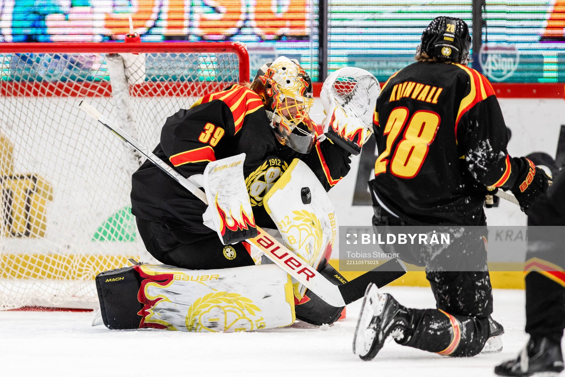 Brynäs målvakt Anders Lindbäck