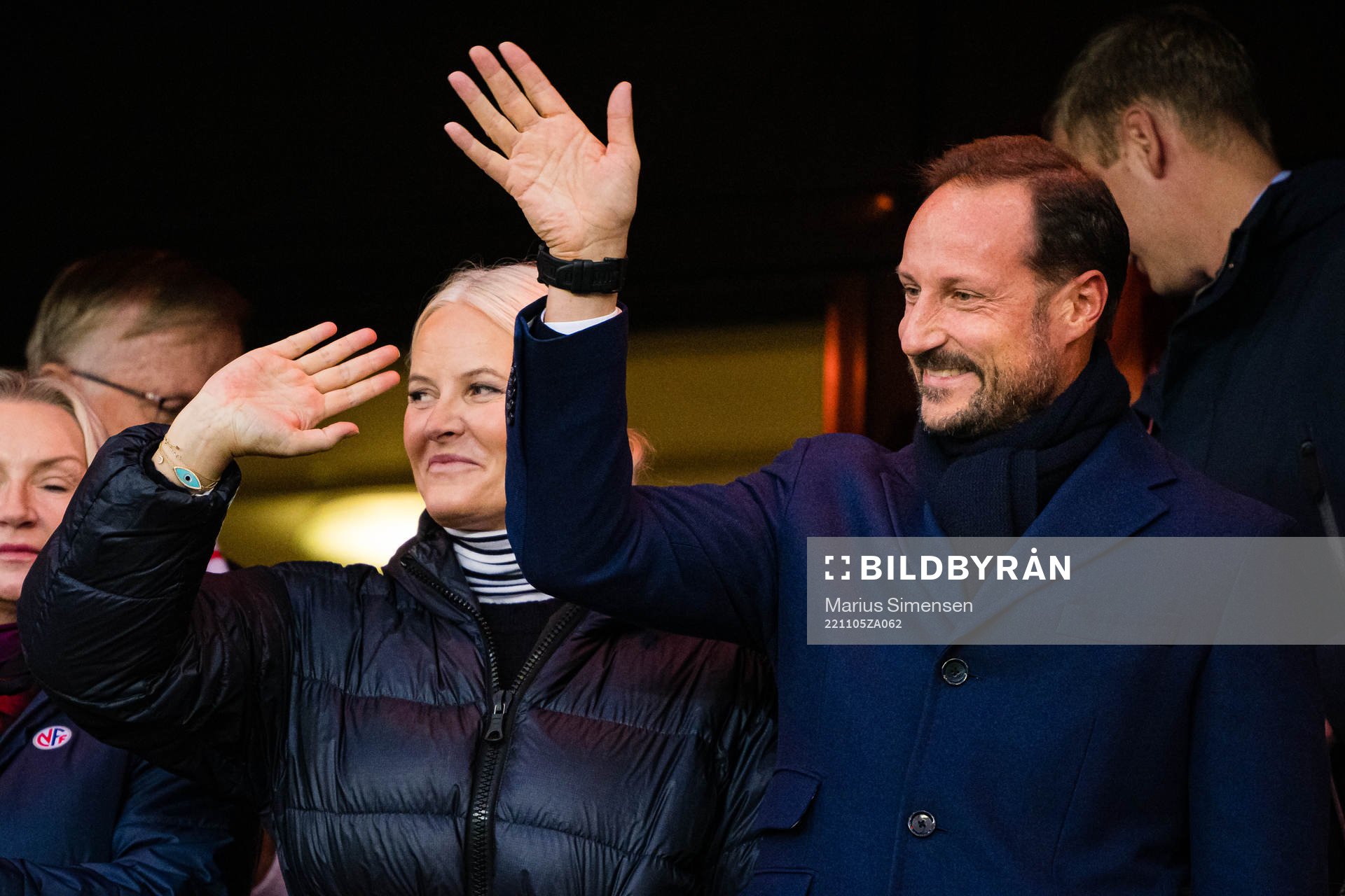 Crown Princess Mette-Marit and Crown Prince Haakon of