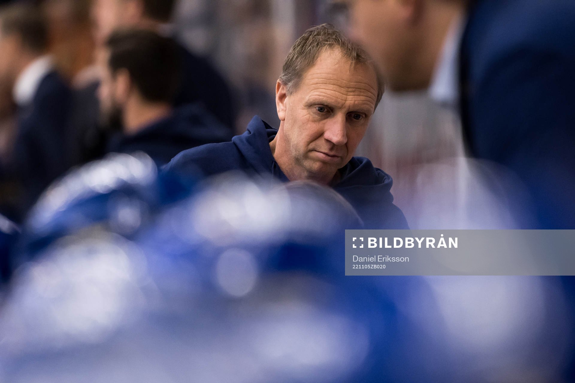 Leksands materialförvaltare Jonas Leven