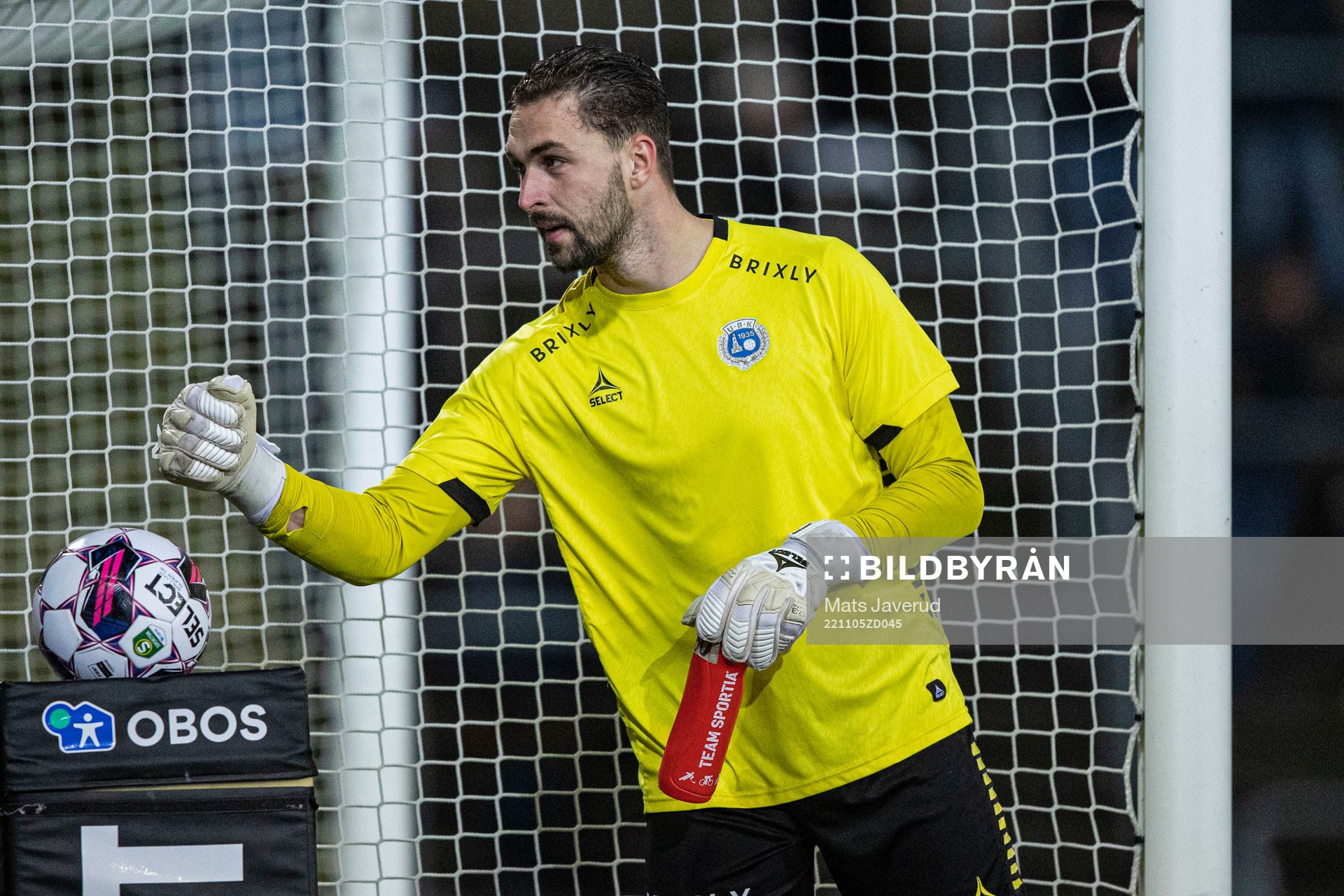 Utsiktens målvakt Mikica Gjorgievski