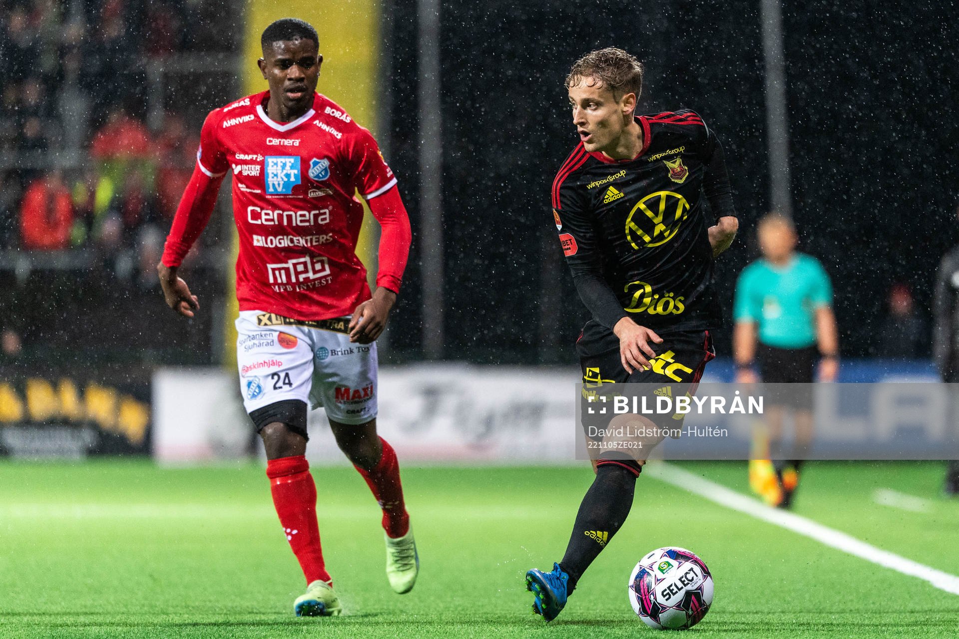 Norrbys Jaheem Burke och Östersunds Henrik Bellman