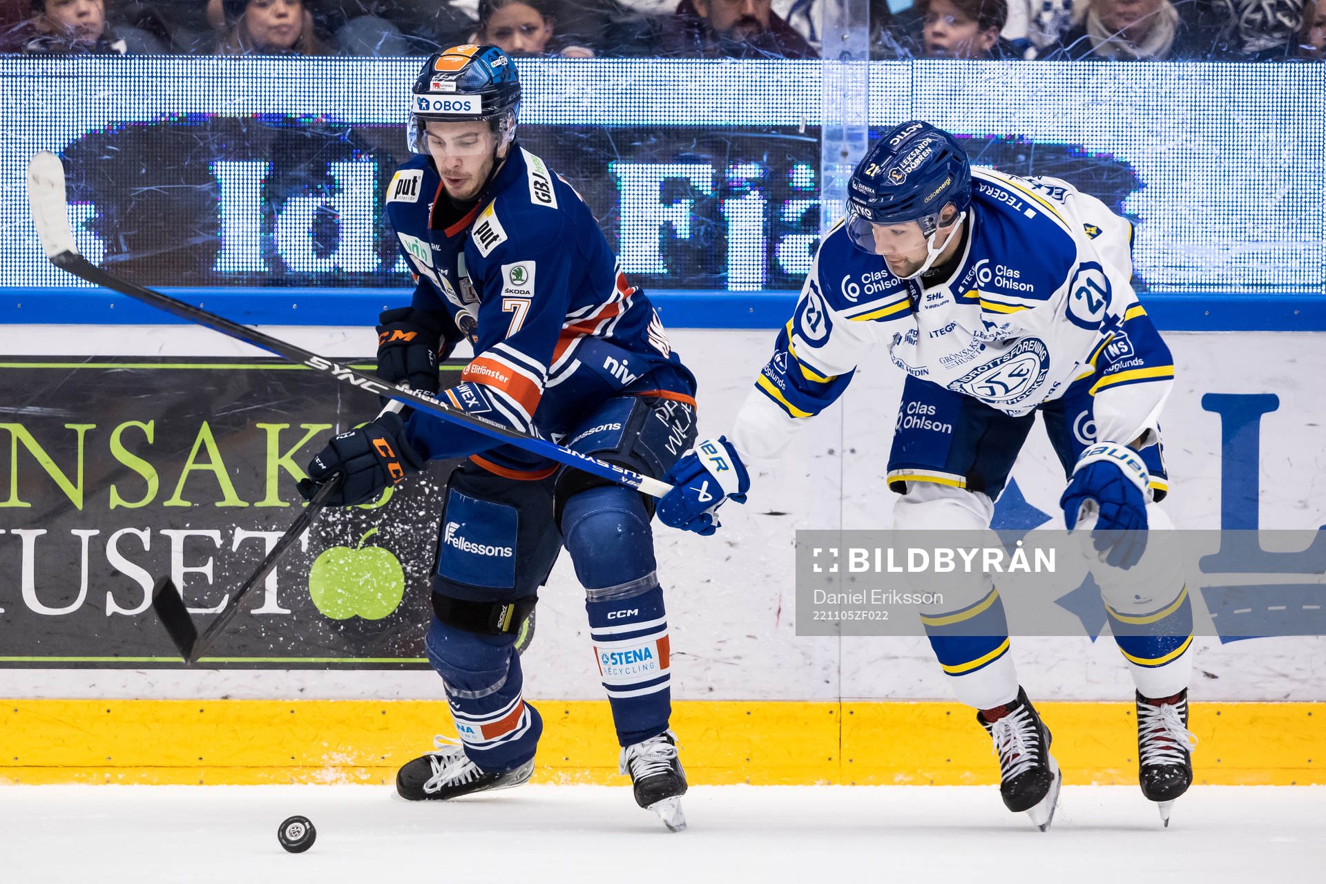 Växjös Hardy Häman Aktell och Leksands John Quenneville