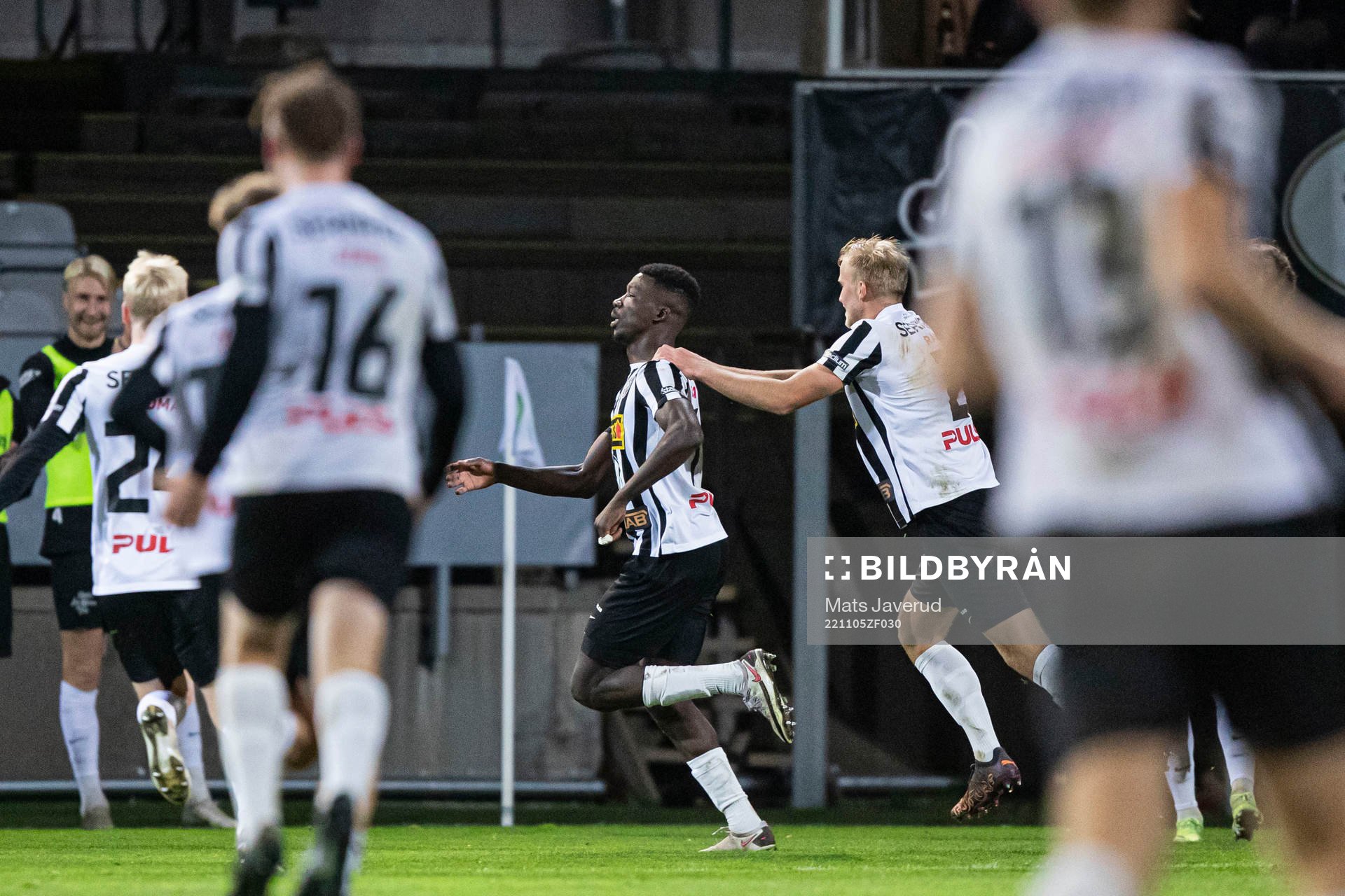 Landskronas Ousmane Diawara jublar
