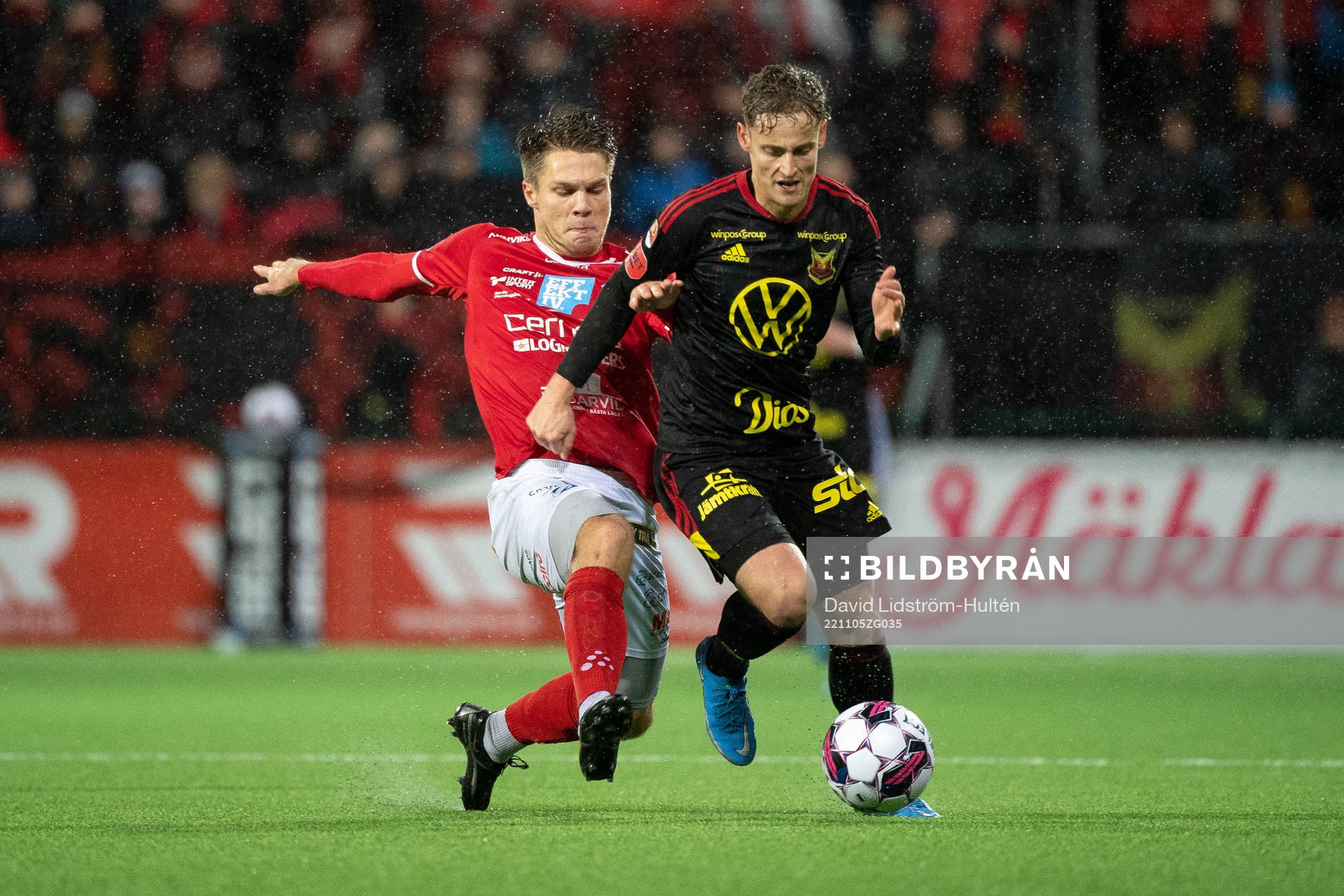 Norrbys Gustav Broman och Östersunds Henrik Bellman
