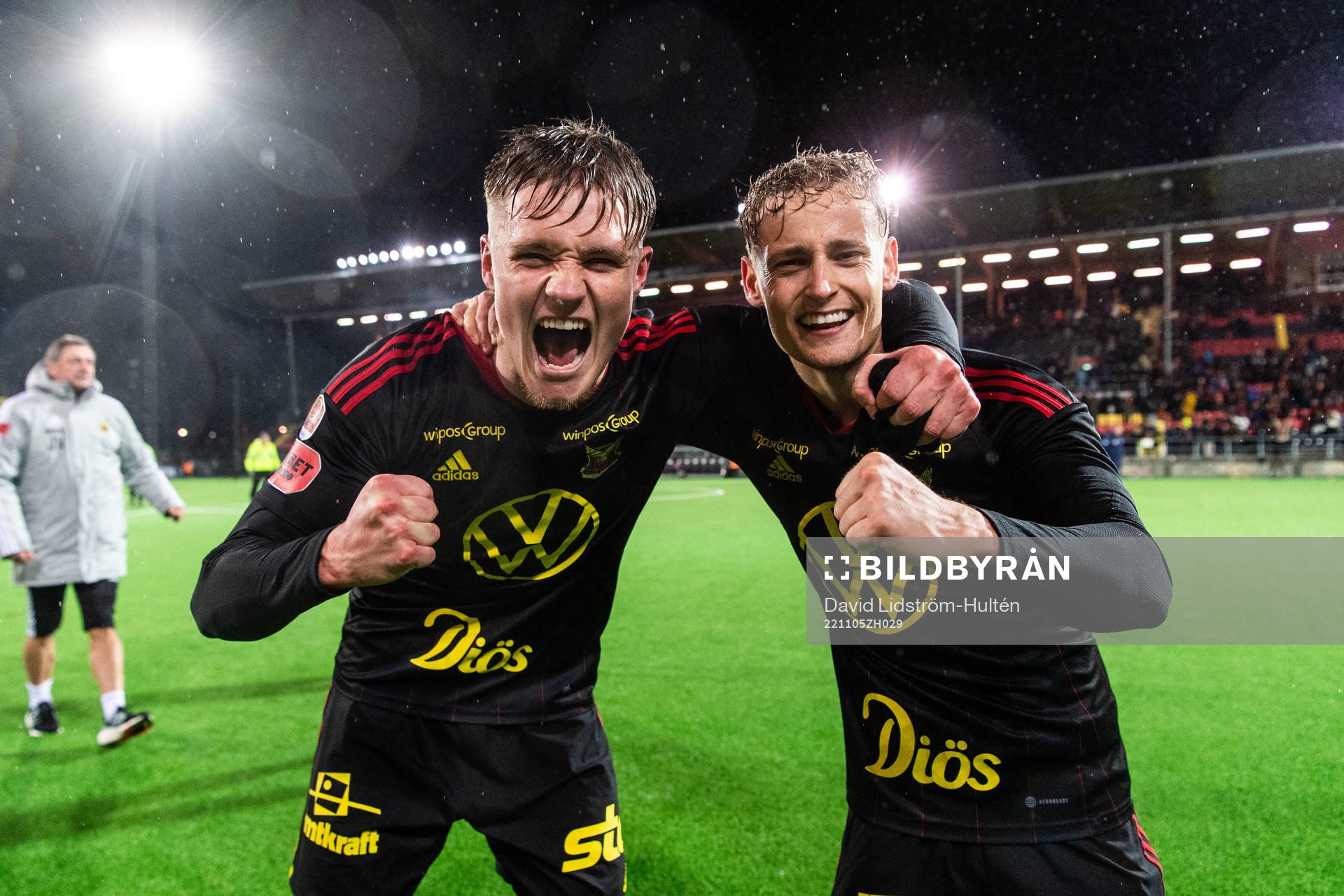 Östersunds Sebastian Karlsson Grach och Henrik Bellman