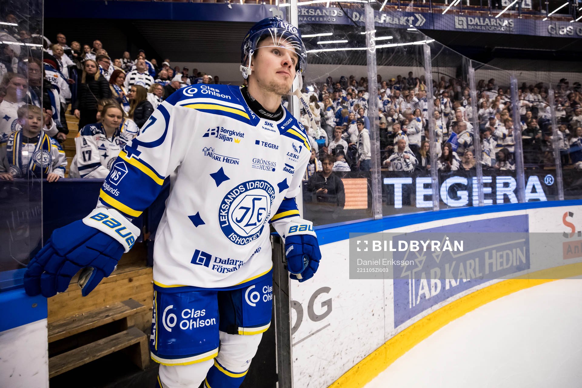 Leksands Marcus Karlberg utsedd till matchens krigare