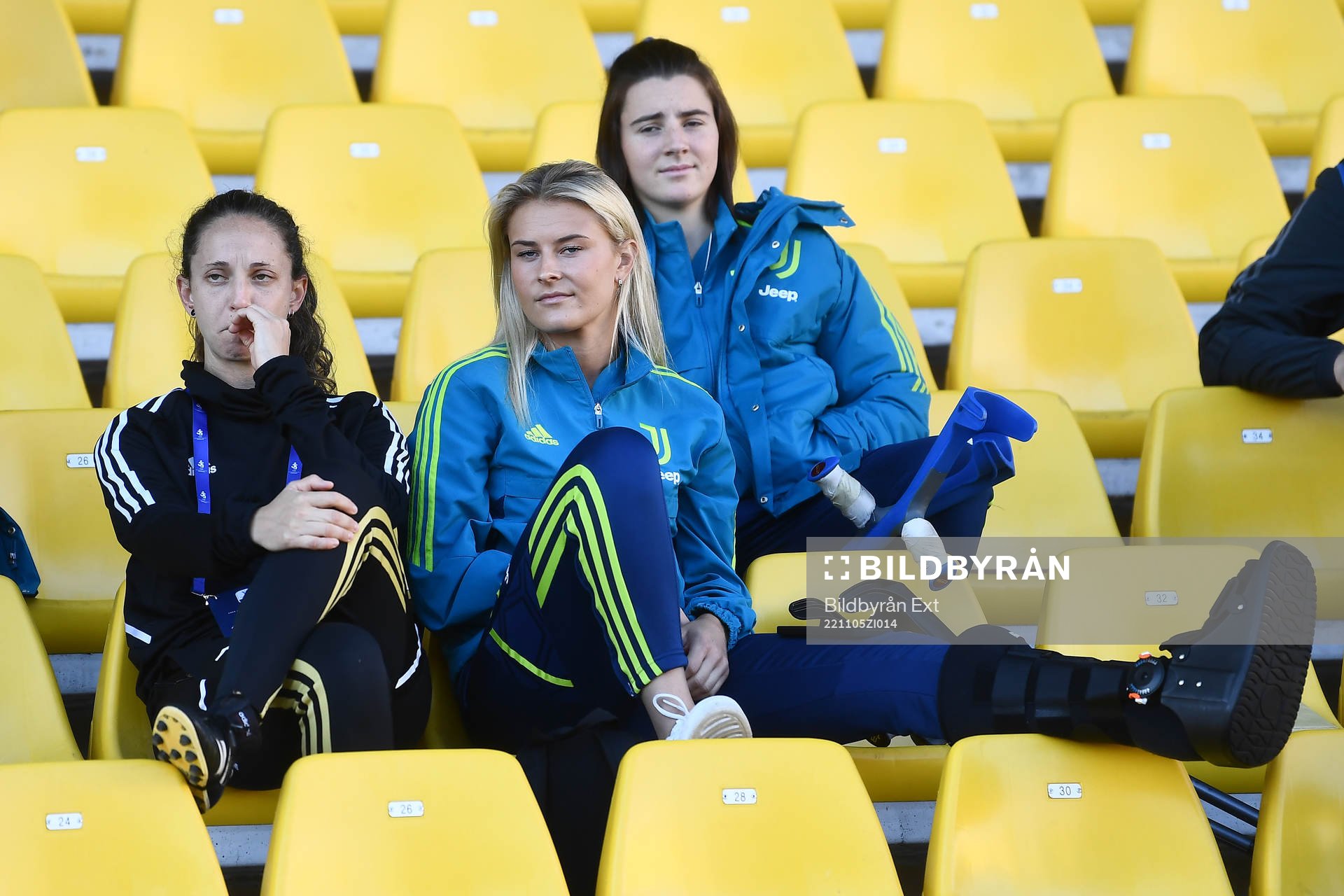Amanda Nilden of Juventus ahead of the Super cup match between Juventus and Roma on November 5, 2022 in Parma. 