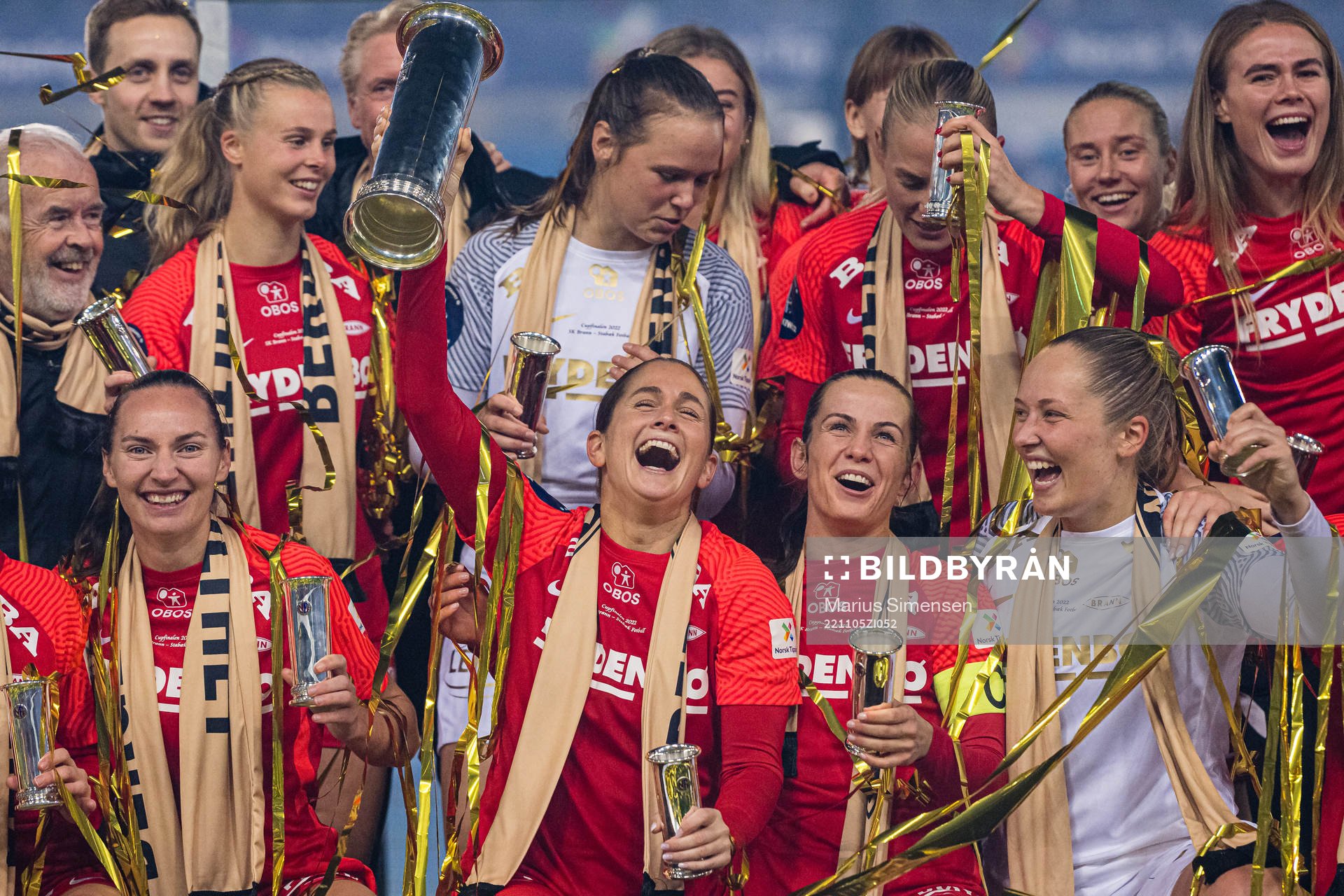 Marit Bratberg Lund, Ingrid Ryland, Tuva Hansen and Aurora