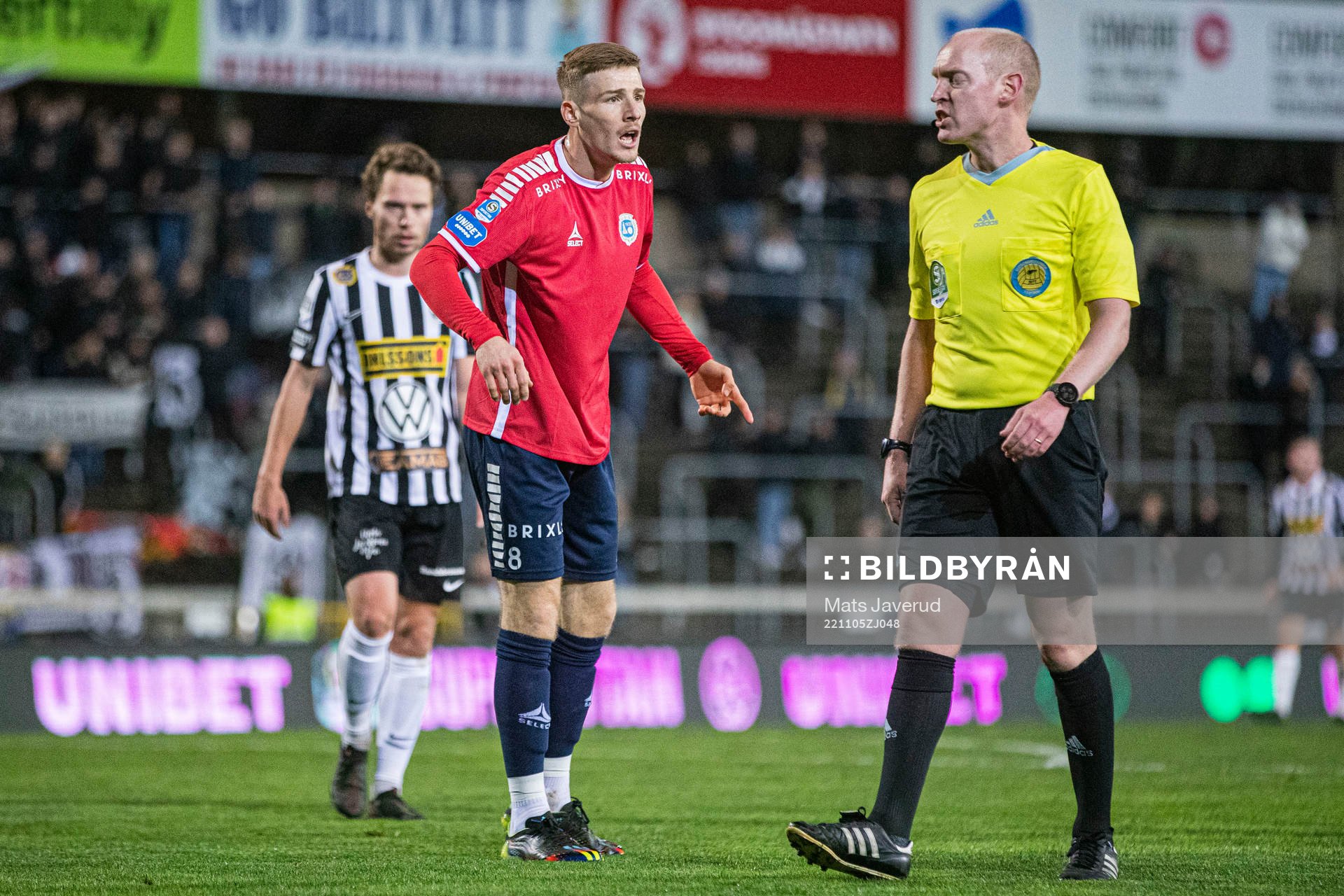 Utsiktens Markus Björkqvist och Domare Per Melin