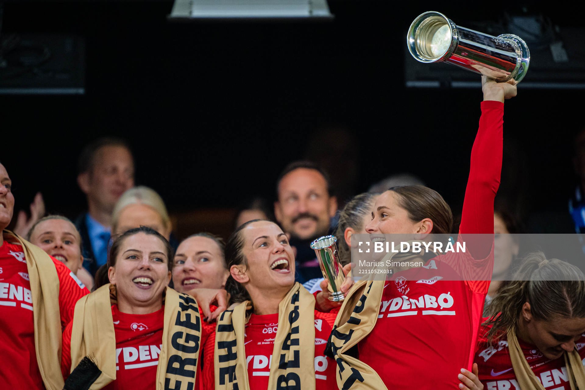 Cecilie Redisch Kvamme, Tuva Hansen and Ingrid Ryland of