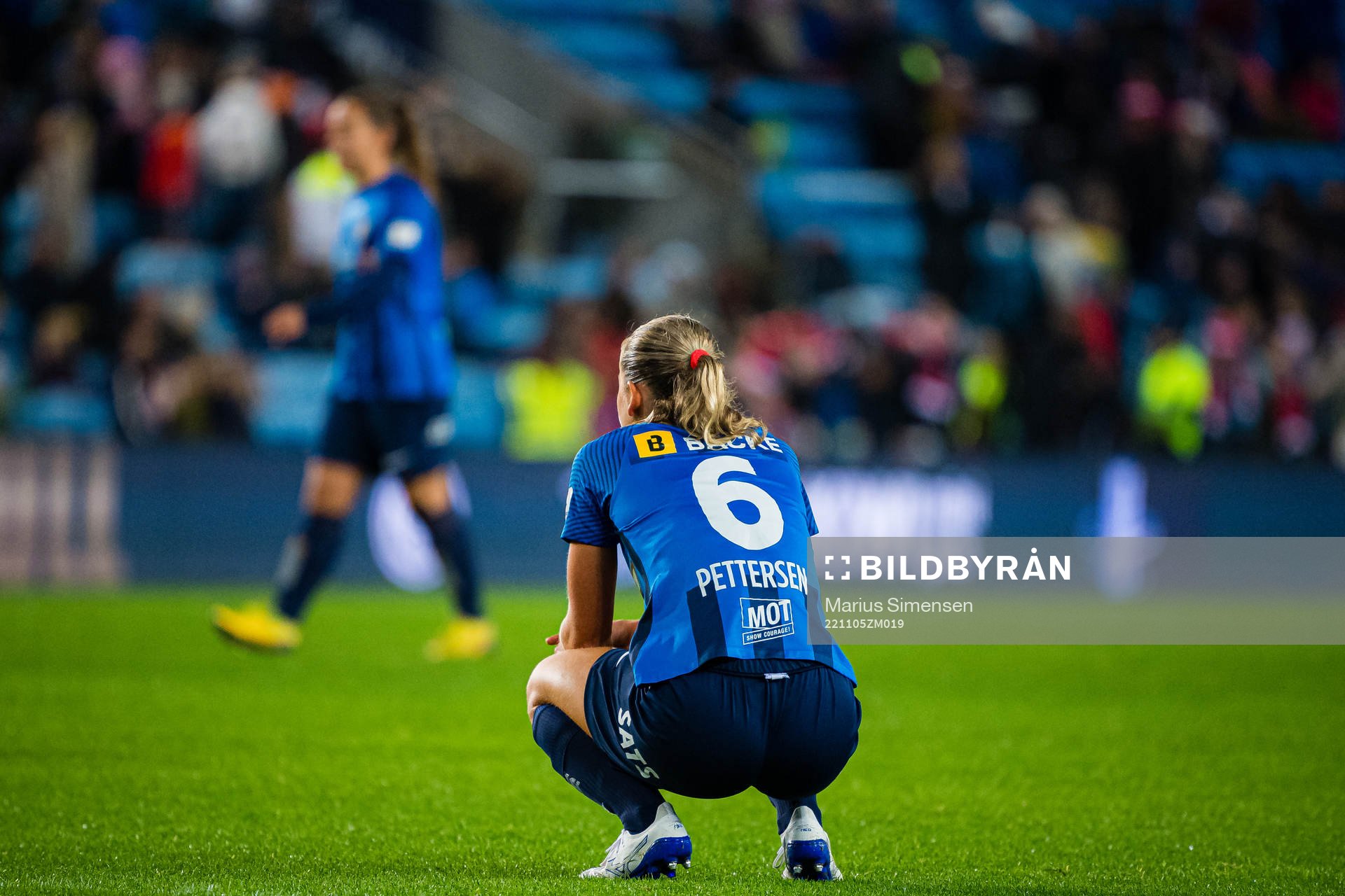 Selma Pettersen of Stabæk looks dejected