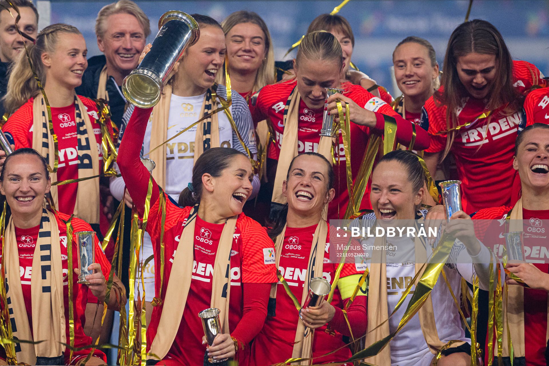 Marit Bratberg Lund, Ingrid Ryland, Tuva Hansen and Aurora