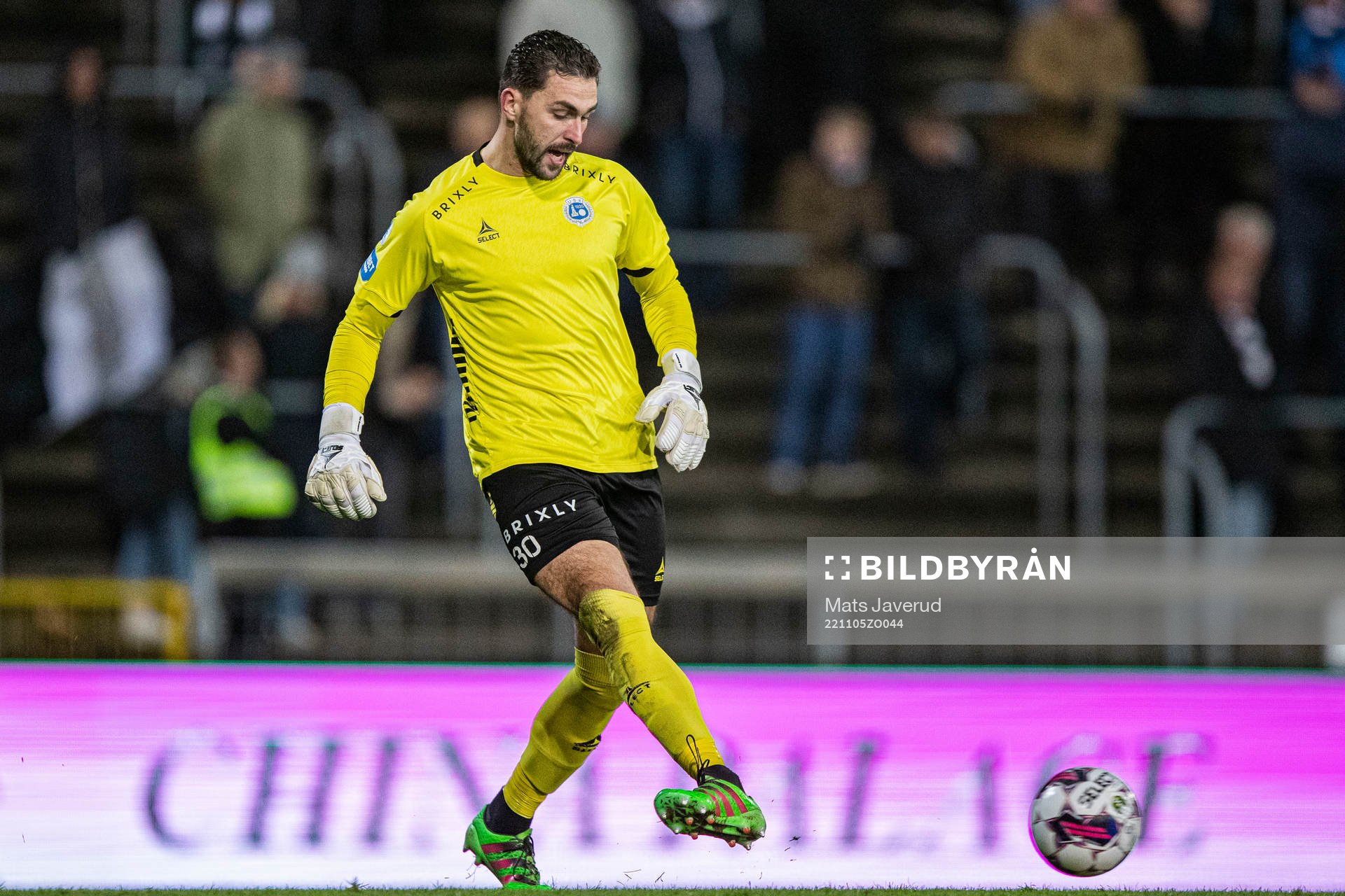 Utsiktens målvakt Mikica Gjorgievski