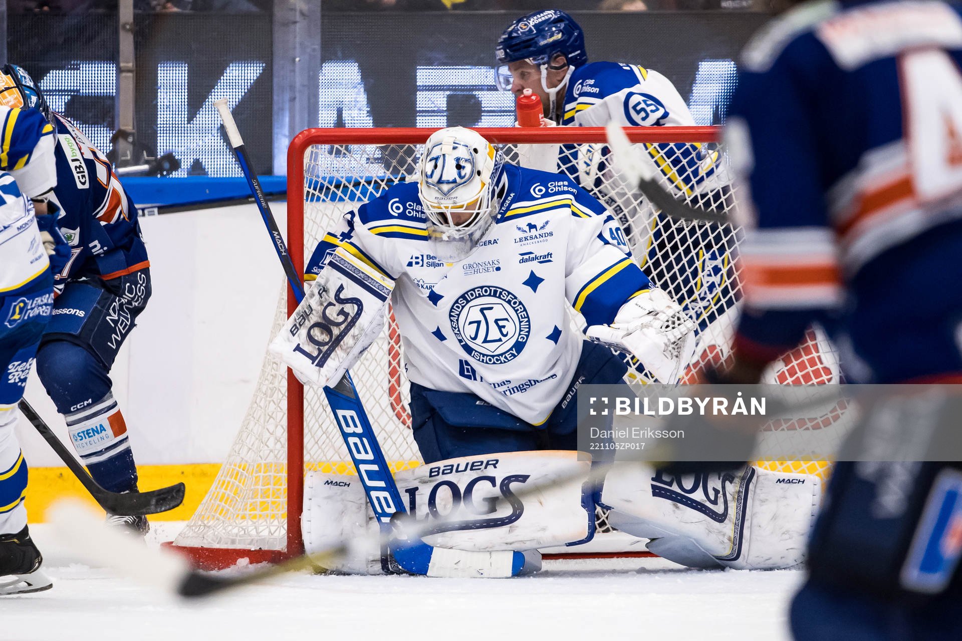 Leksands målvakt Mantas Armalis