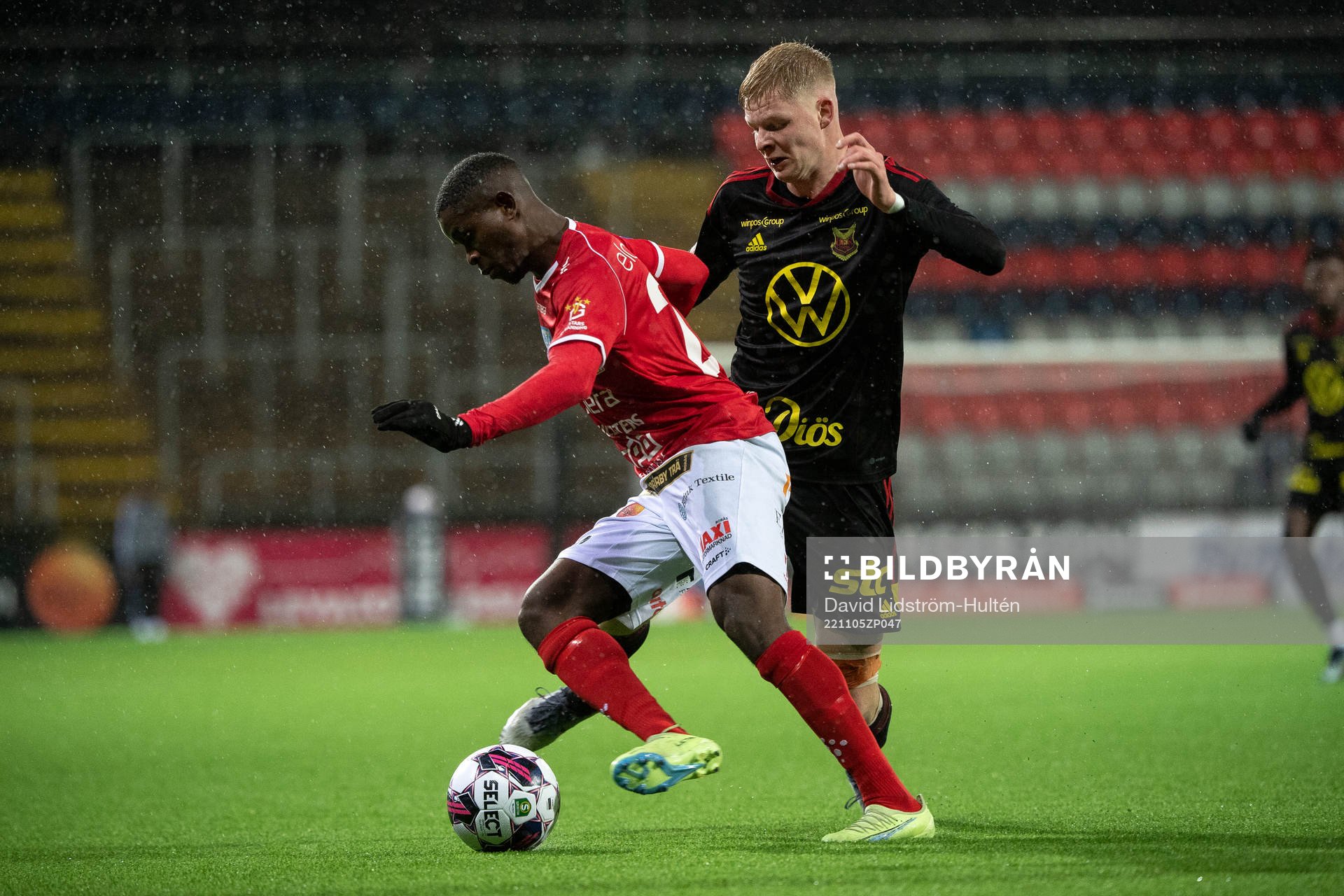 Norrbys Jaheem Burke och Östersunds Malcolm Stolt