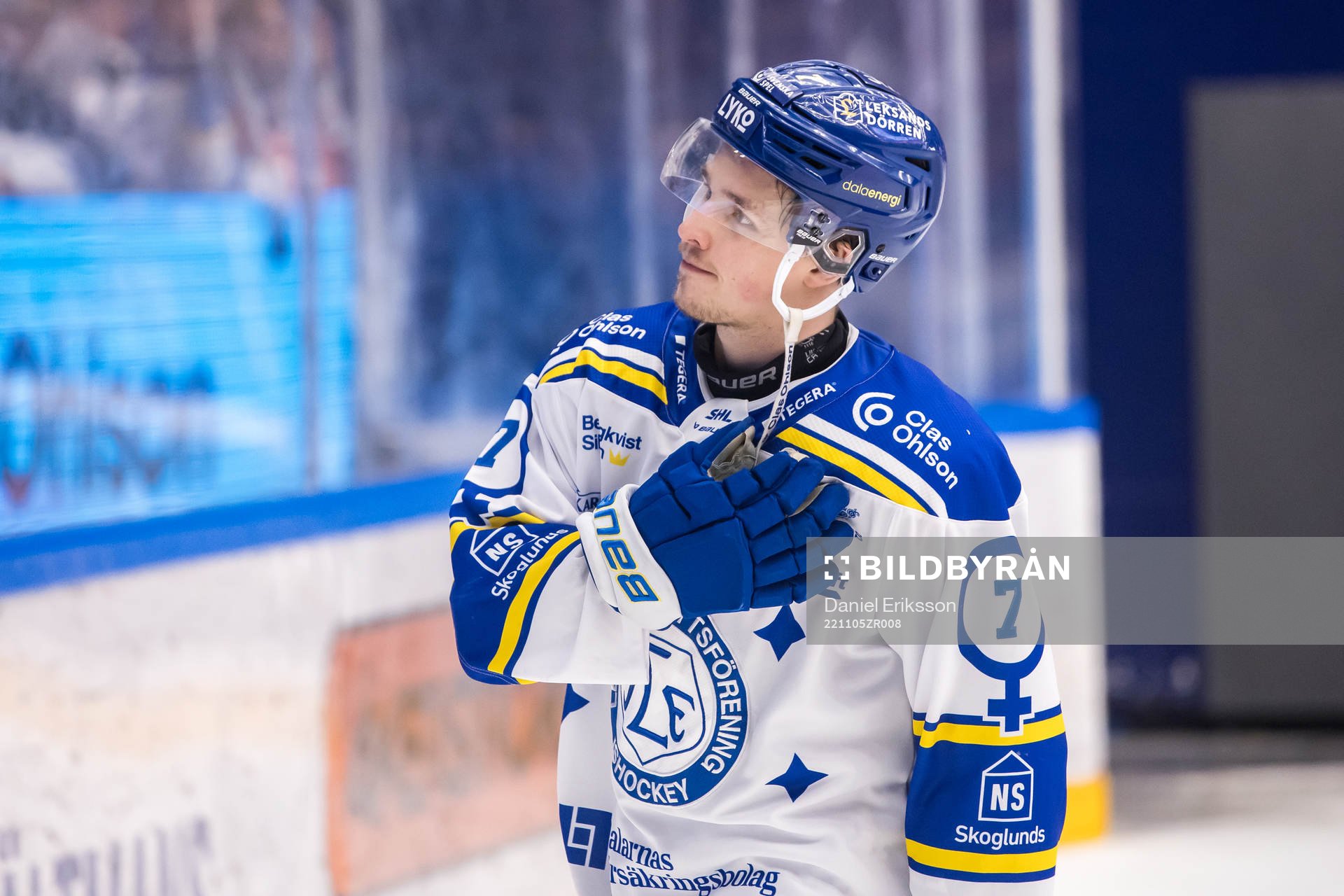 Leksands Marcus Karlberg utsedd till matchens krigare