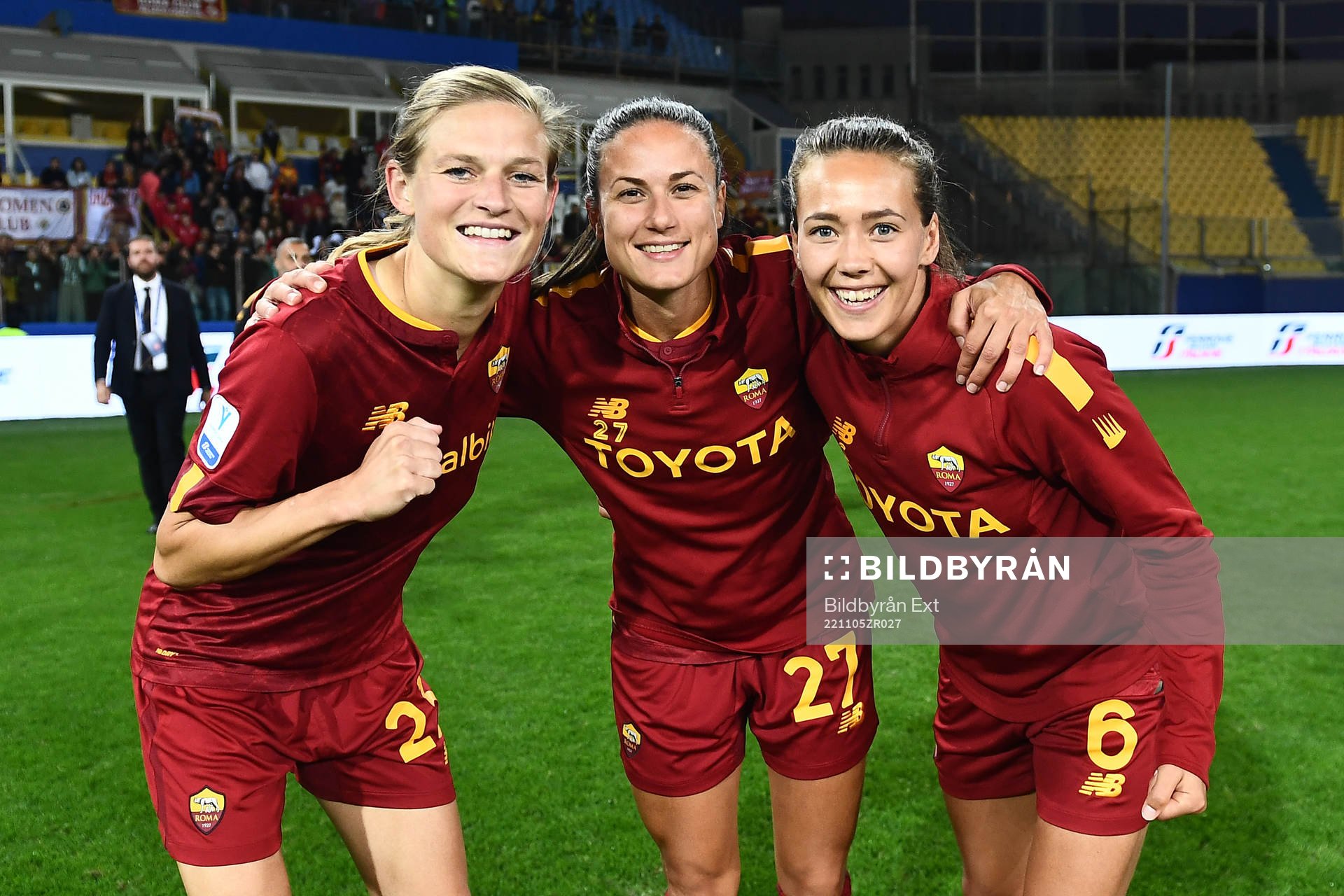 Carina Wenninger, Beata Kollmats, Elin Landström of Roma