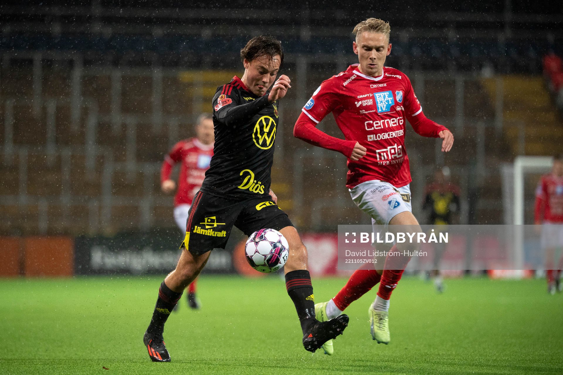 Östersunds Cesar Weilid och Norrbys Johan Brannefalk