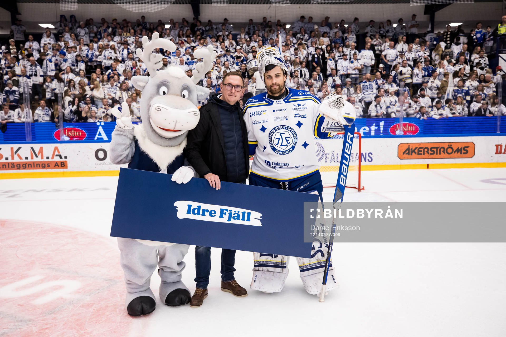 Leksands målvakt Mantas Armalis utsedd till matchens lirare