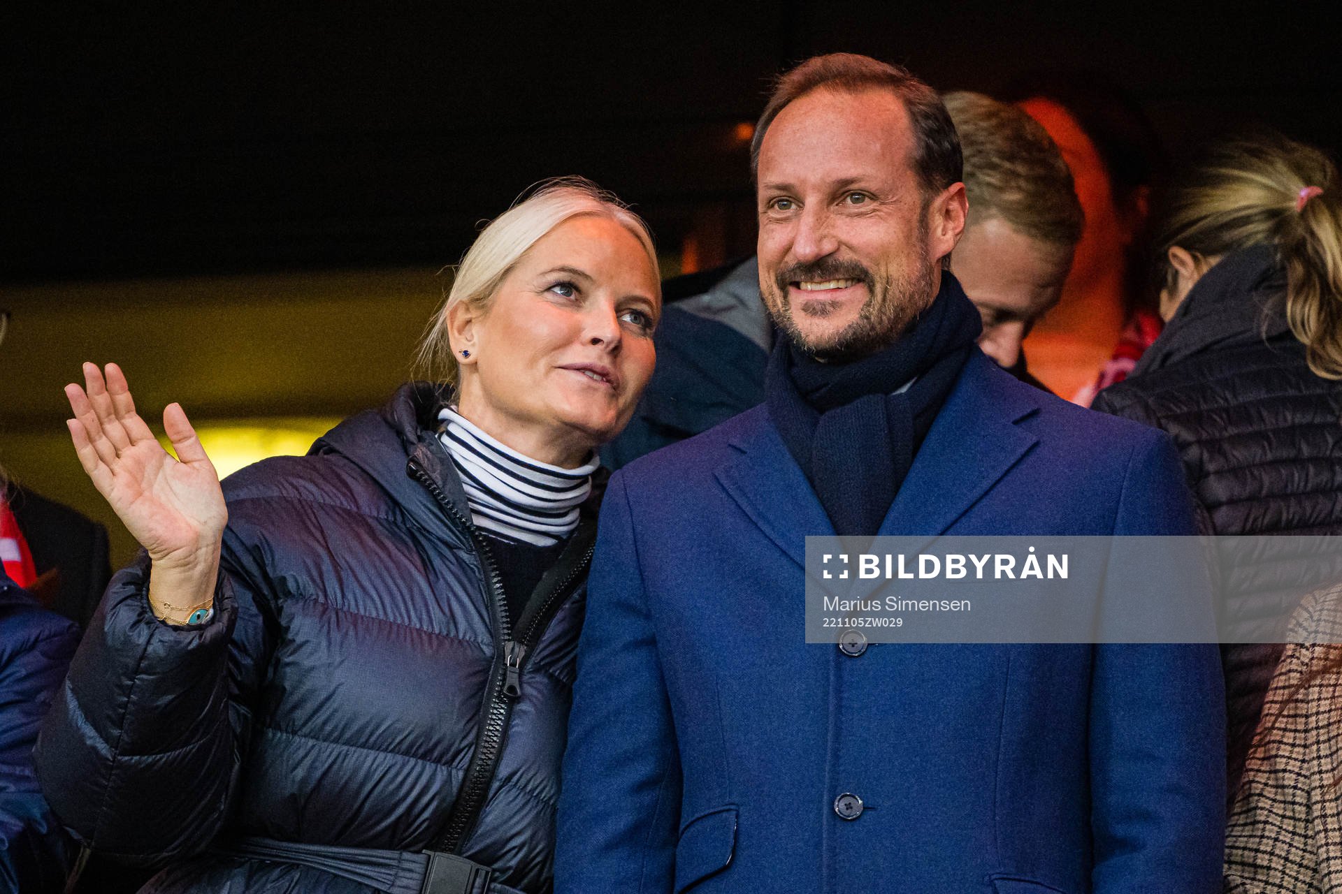 Crown Princess Mette-Marit and Crown Prince Haakon of