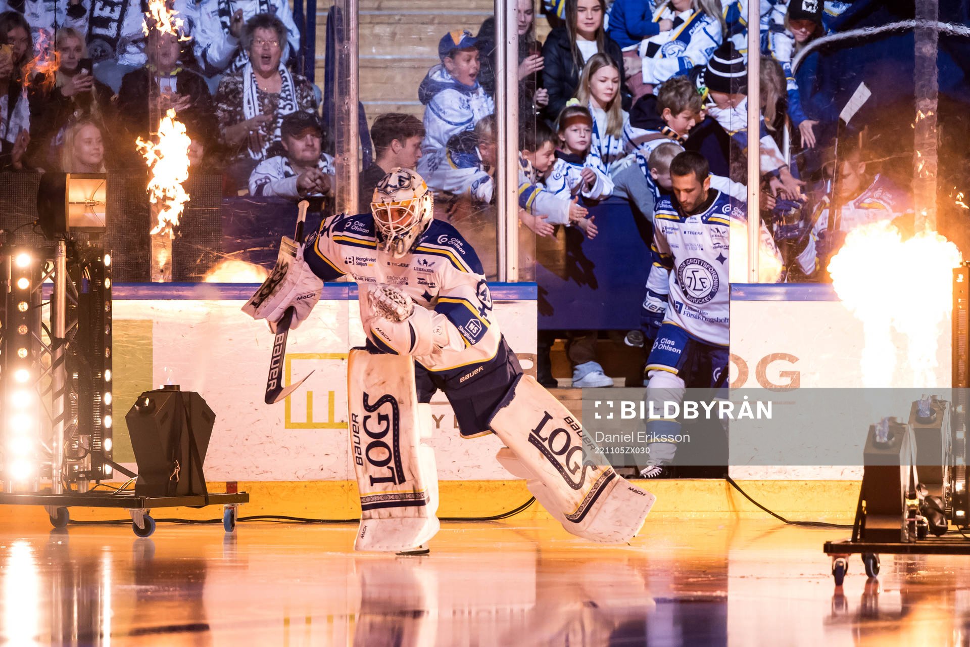 Leksands målvakt Mantas Armalis