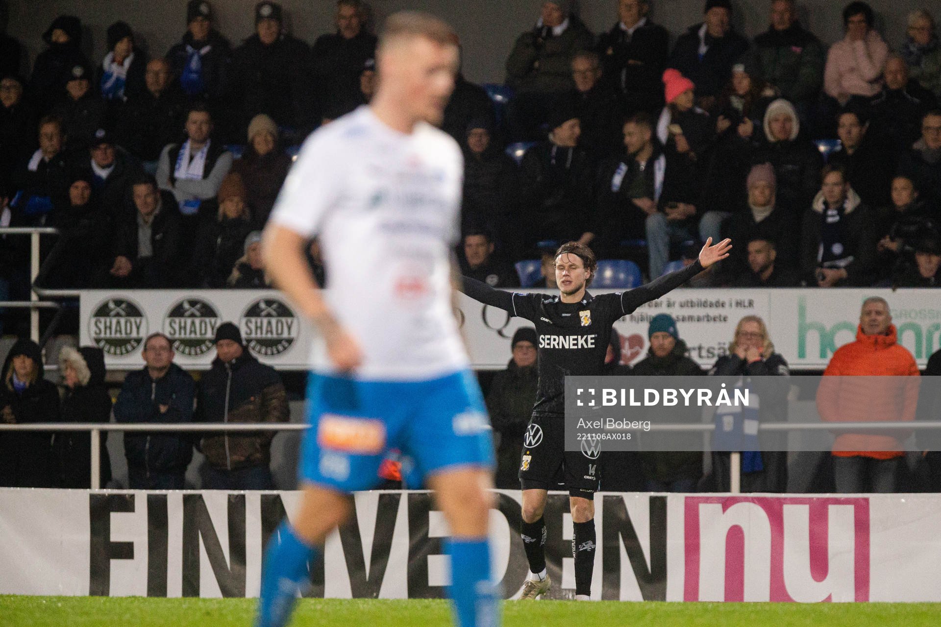 IFK Göteborgs Gustaf Norlin jublar