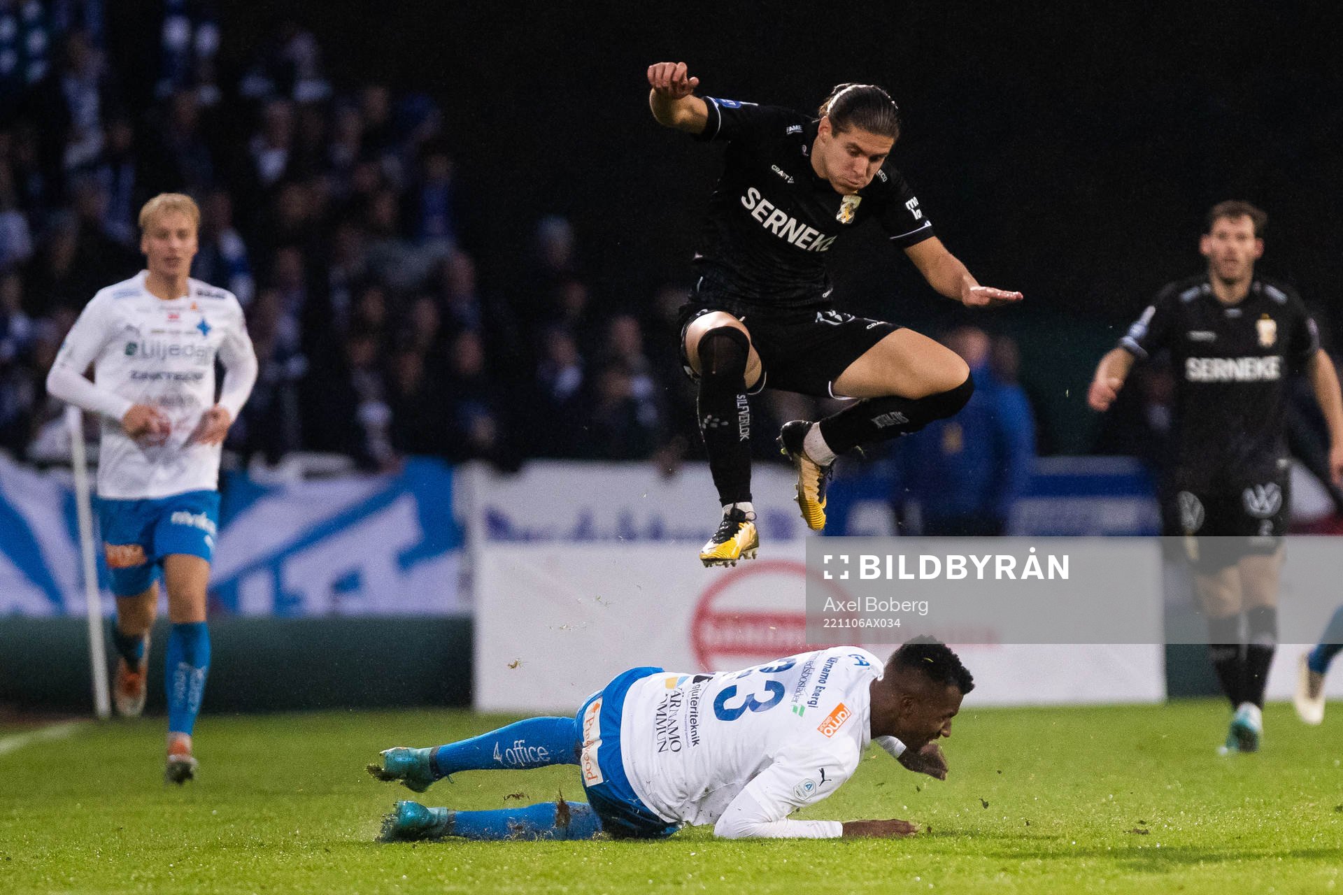 IFK Göteborgs Eman Markovic och Värnamos Nils Wallenberg