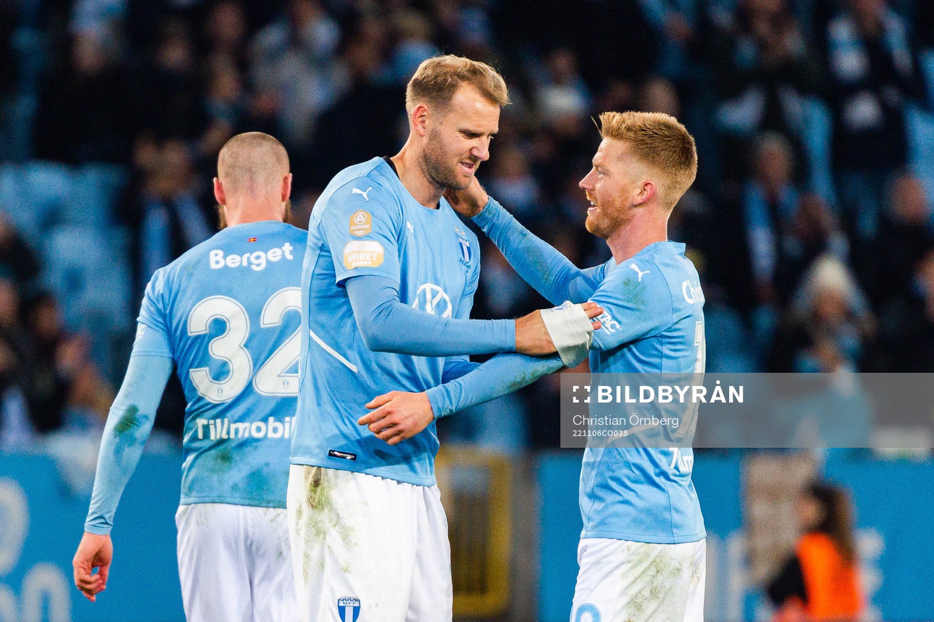 Malmö FFs Ola Toivonen och Anders Christiansen