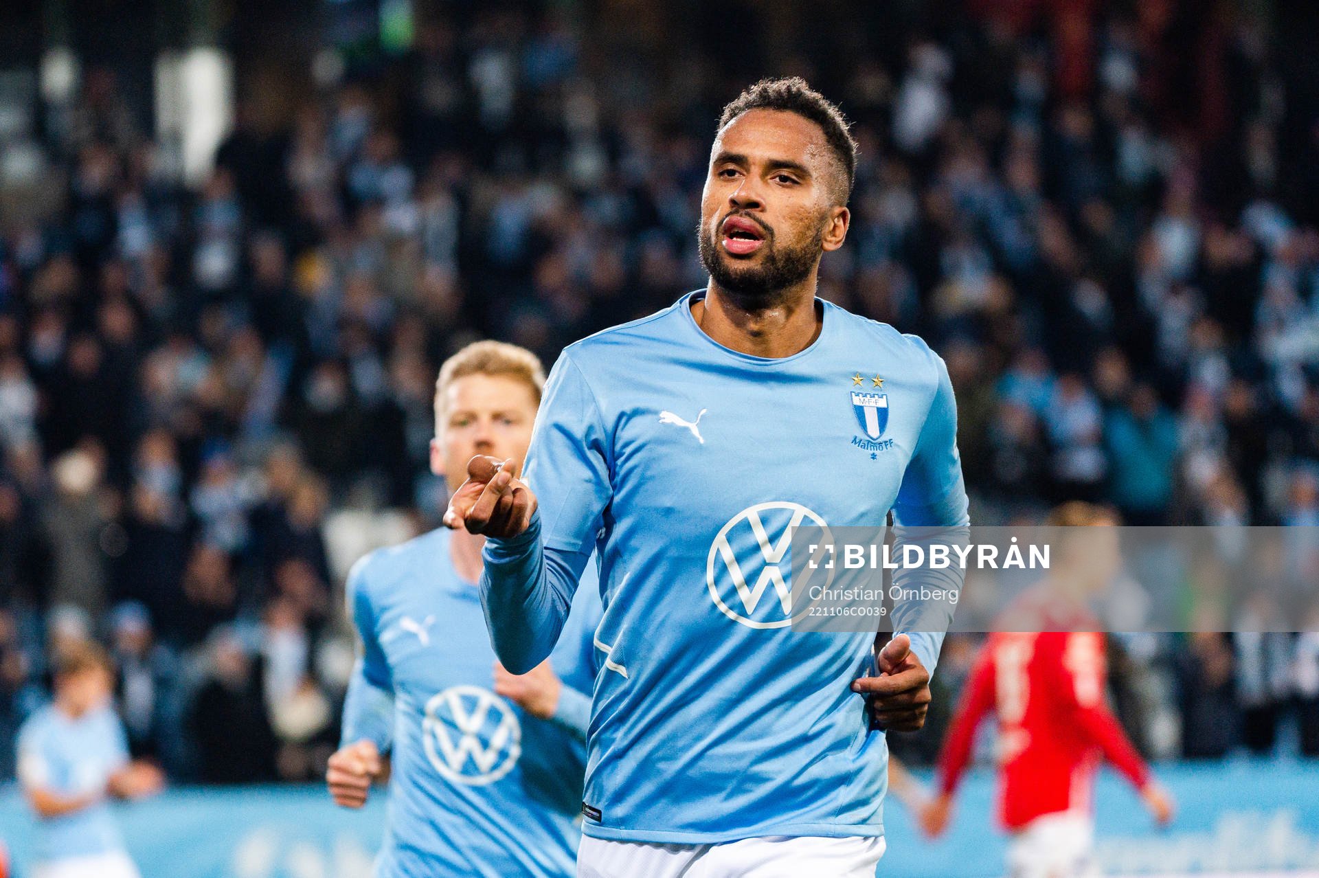 Malmö FFs Isaac Kiese Thelin jublar