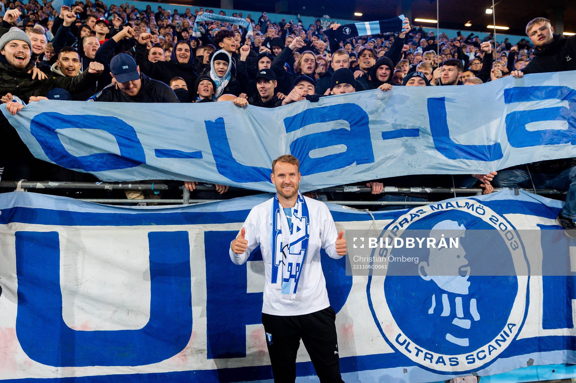 Malmö FFs Ola Toivonen avtackas