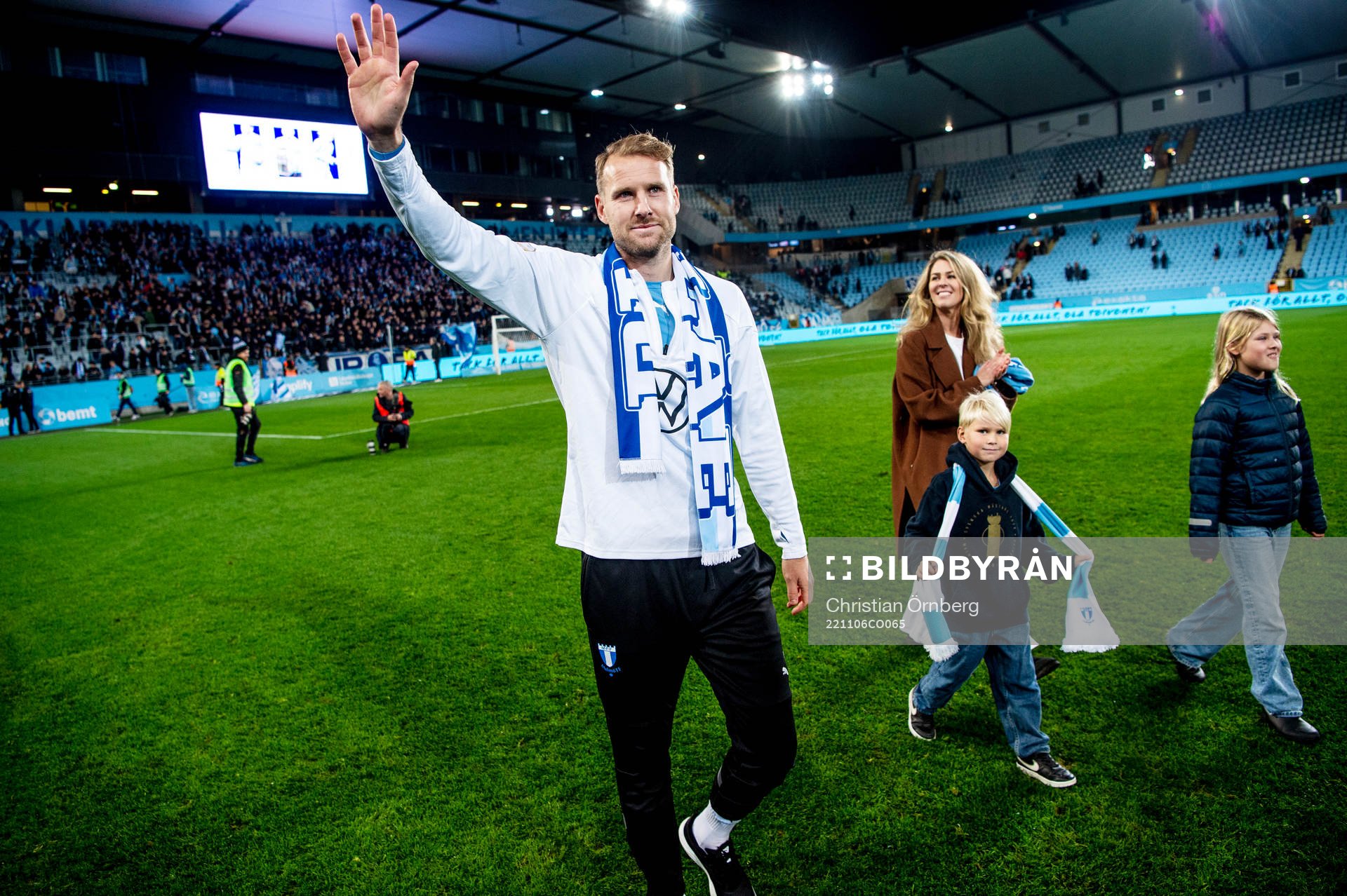 Malmö FFs Ola Toivonen avtackas