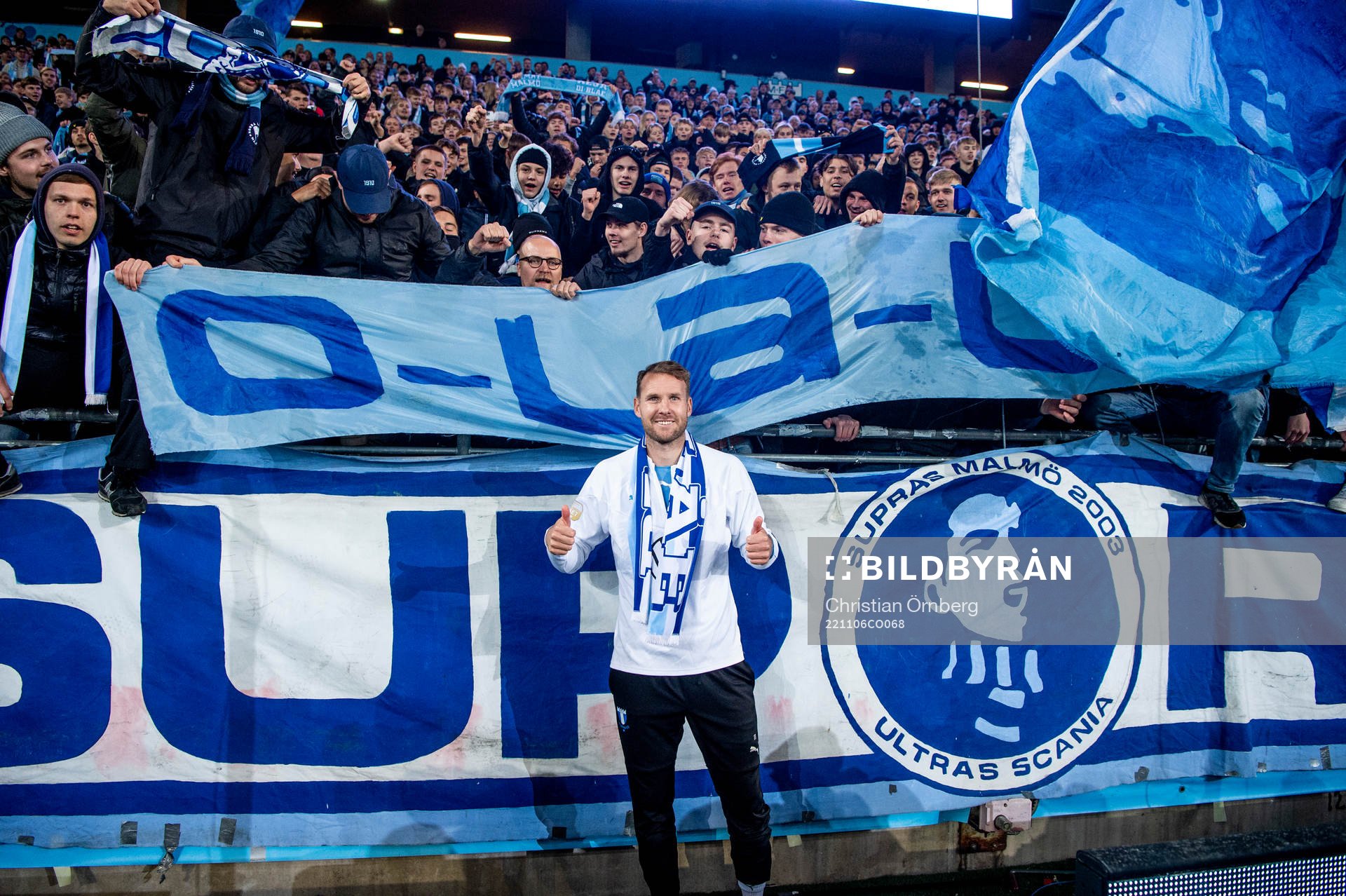 Malmö FFs Ola Toivonen avtackas
