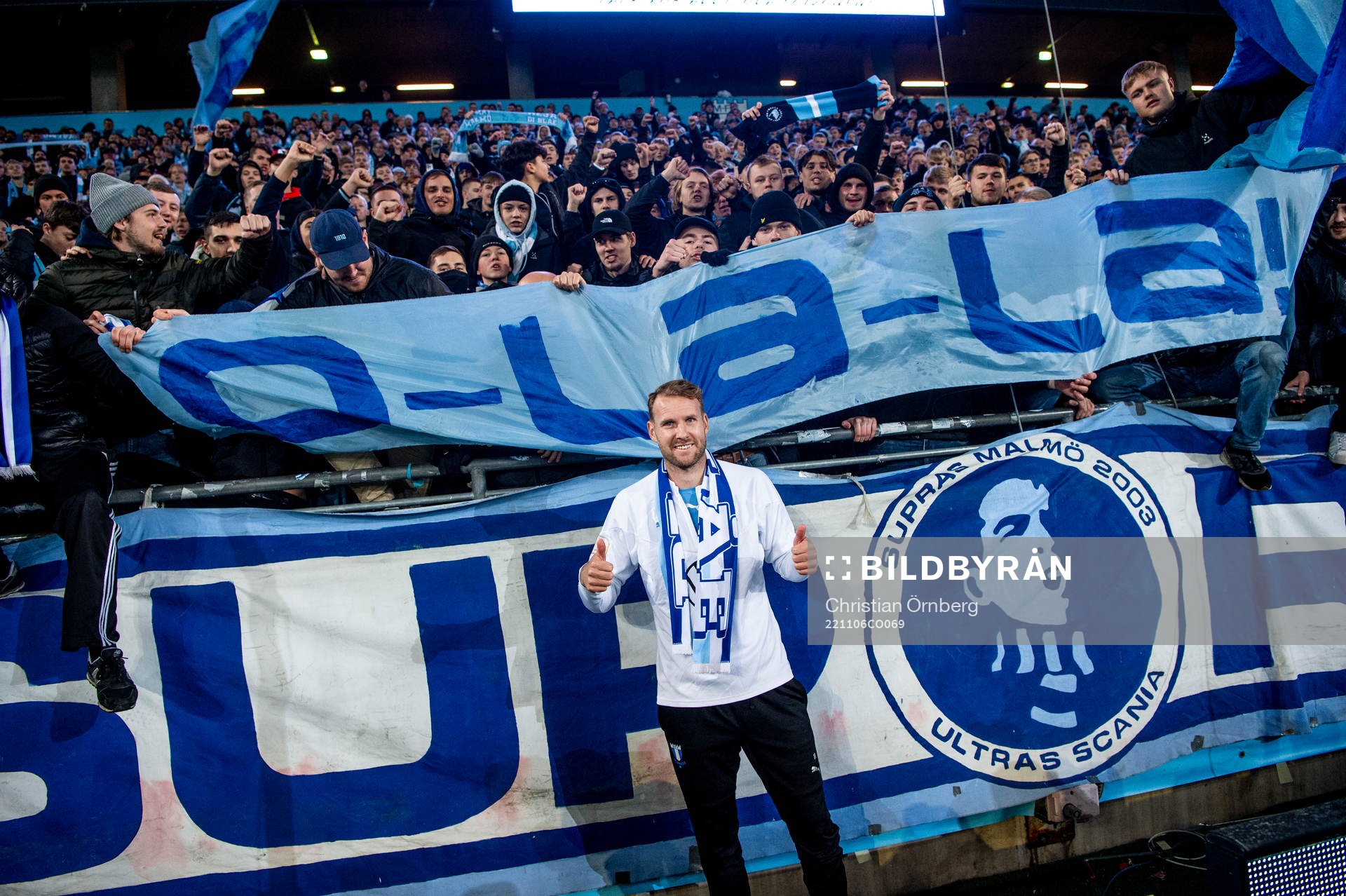 Malmö FFs Ola Toivonen avtackas