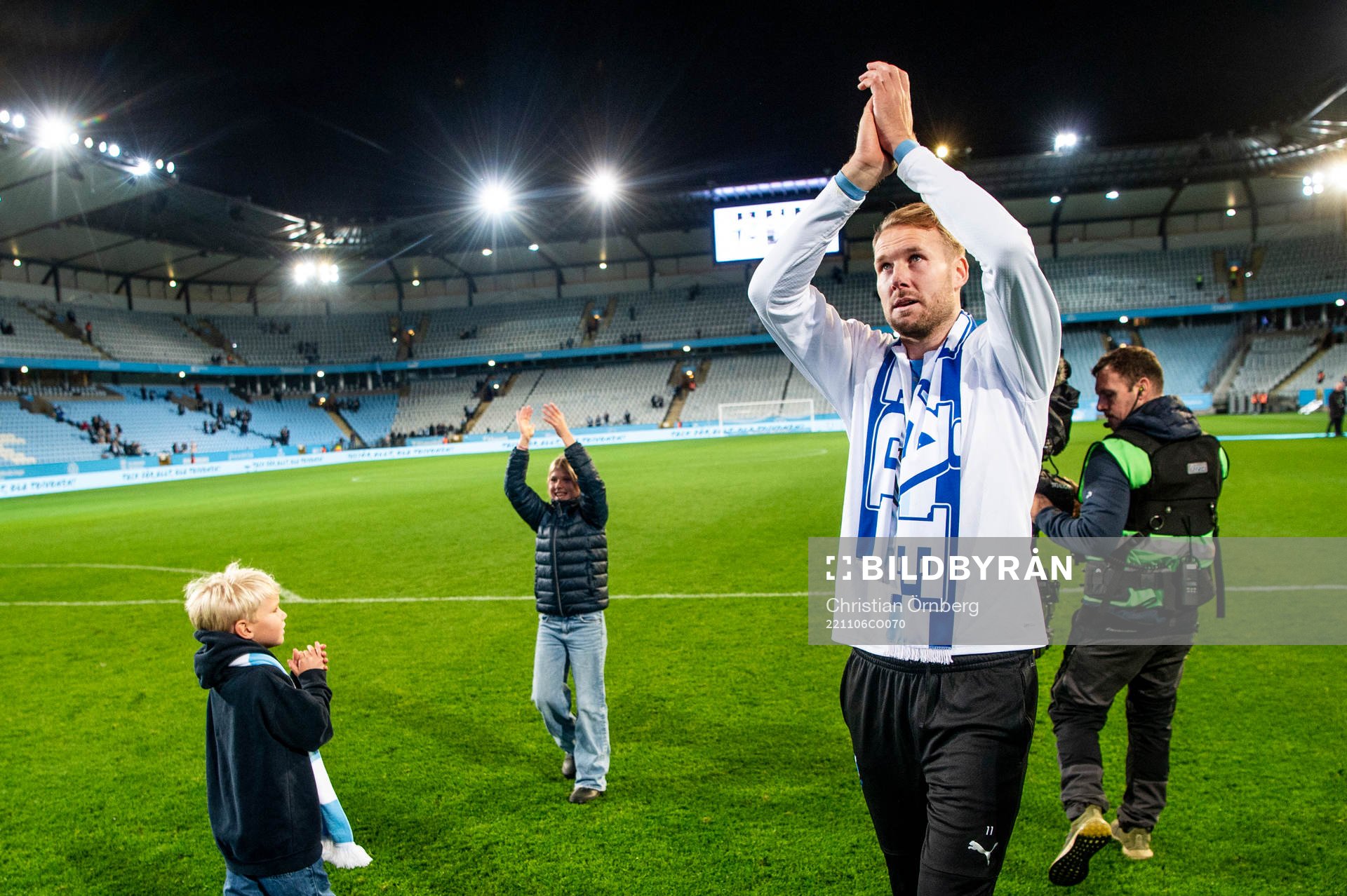 Malmö FFs Ola Toivonen avtackas