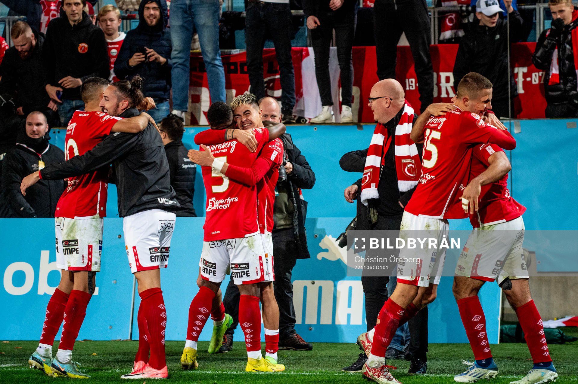 Jubel i Degerfors