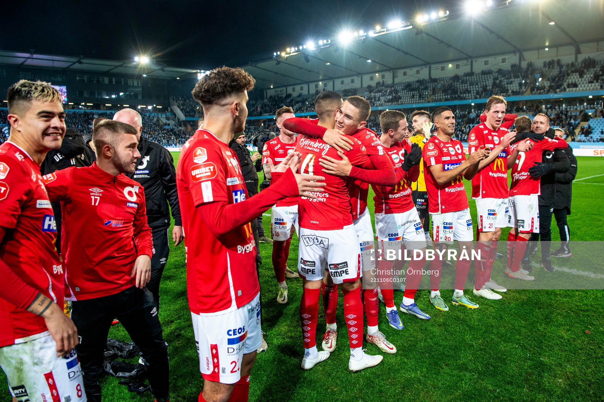 Jubel i Degerfors