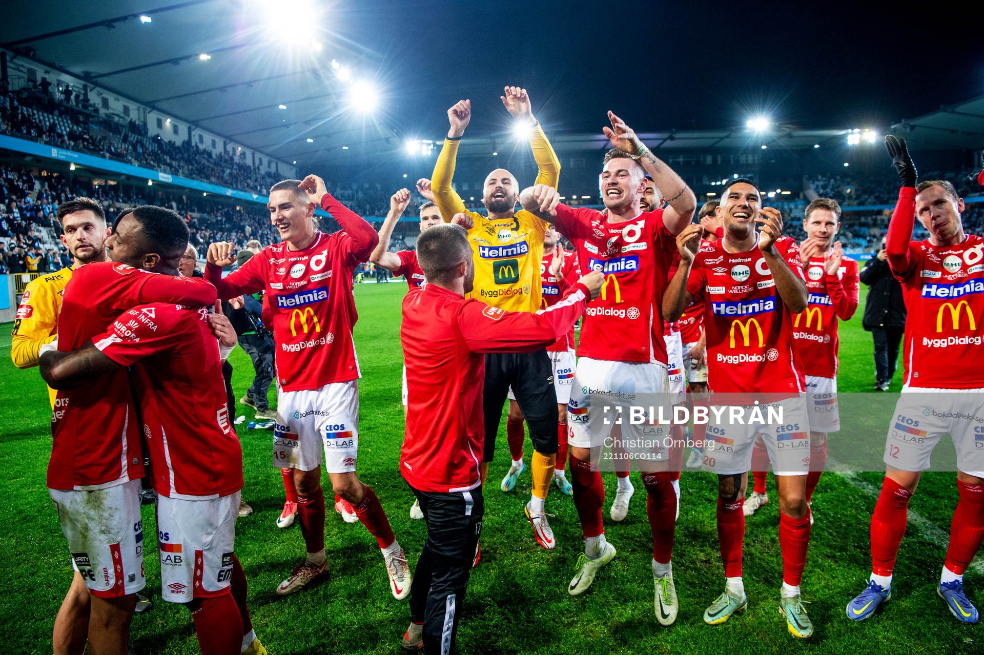 Jubel i Degerfors