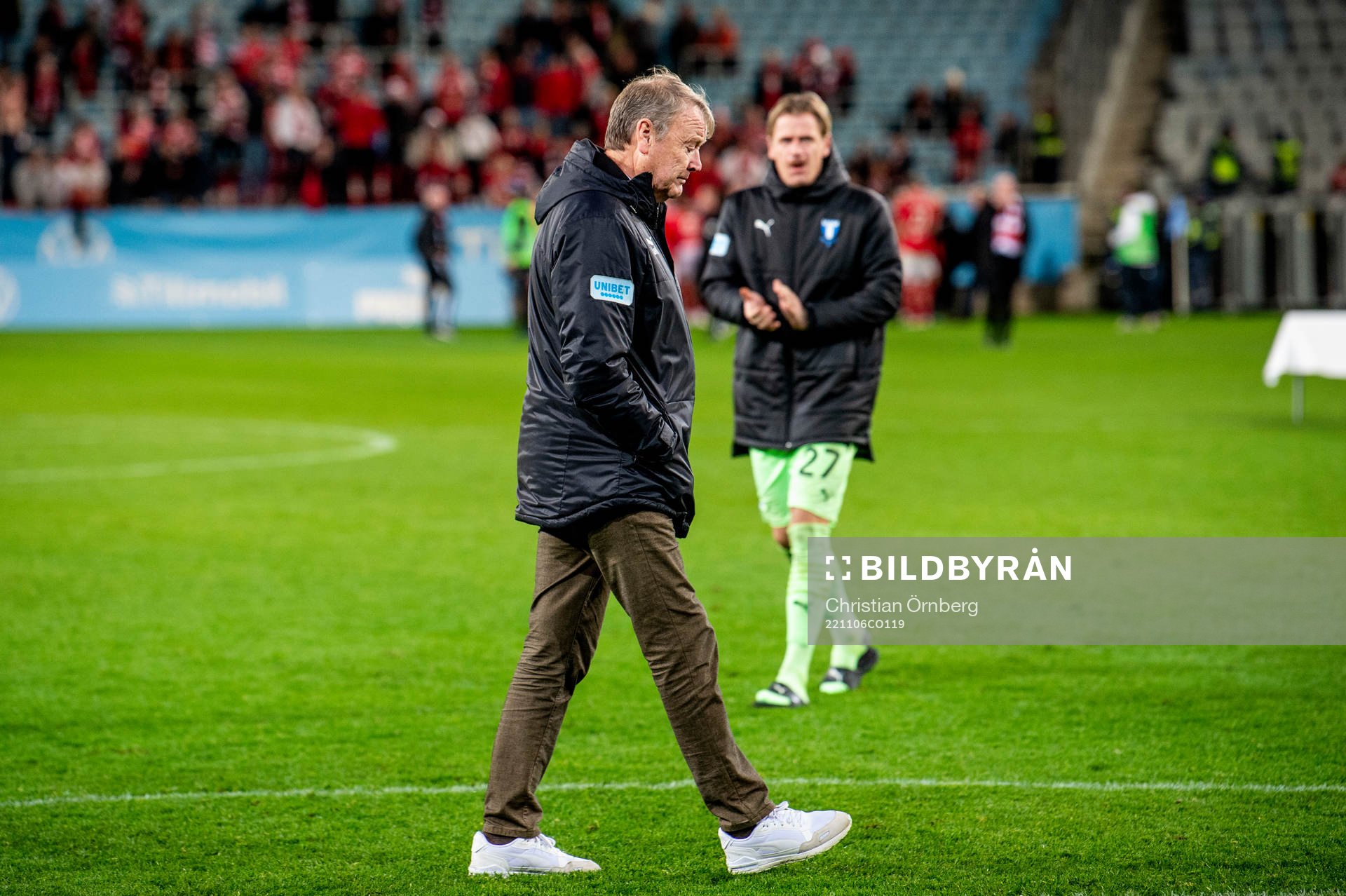 Malmö FFs tränare Åge Hareide deppar