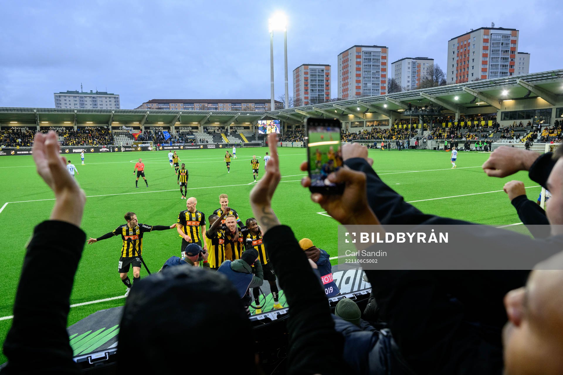 Häckens Mikkel Rygaard Jensen jublar