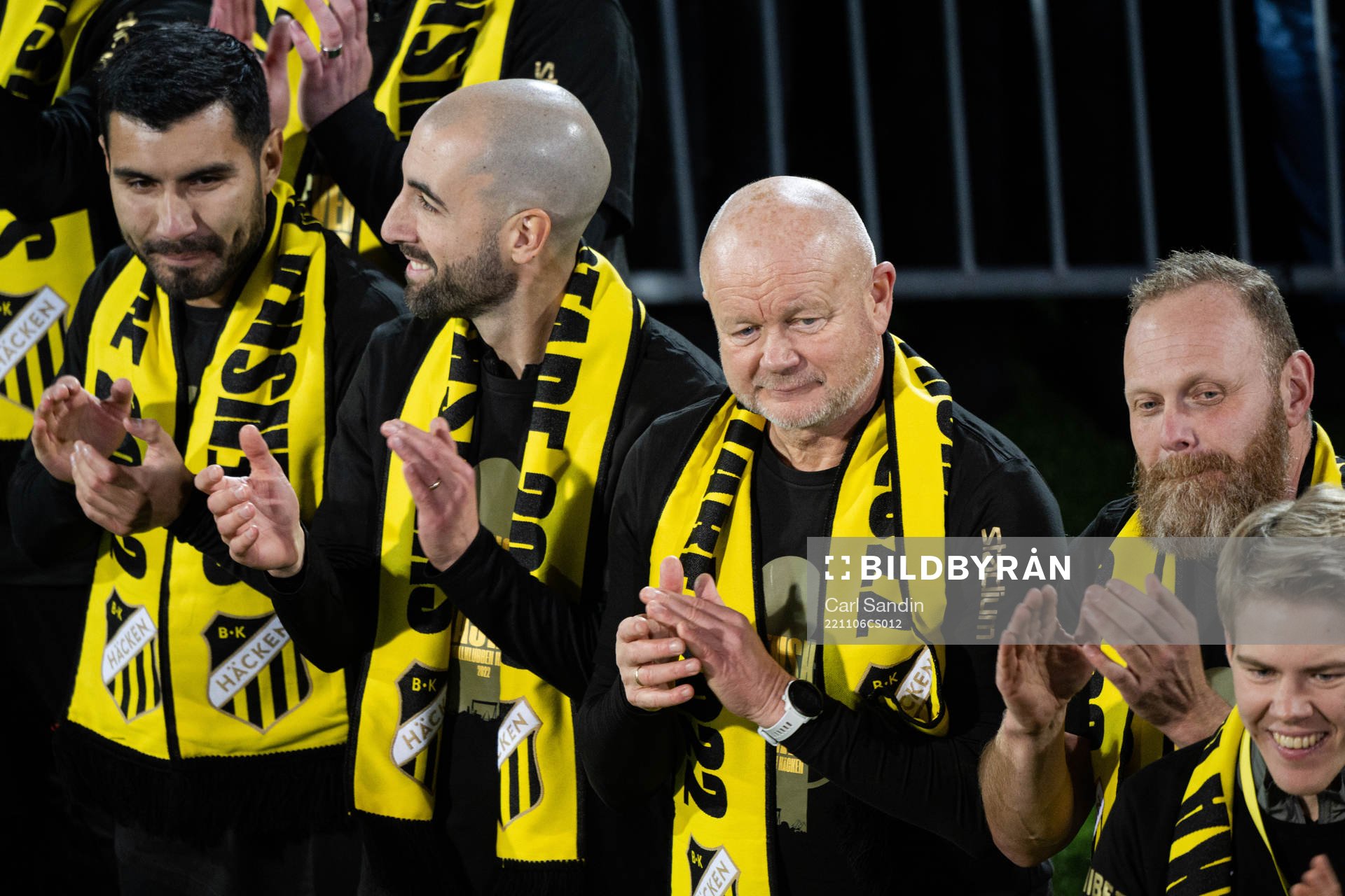 Häckens tränare Marti Cifuentes och tränare Per-Mathias